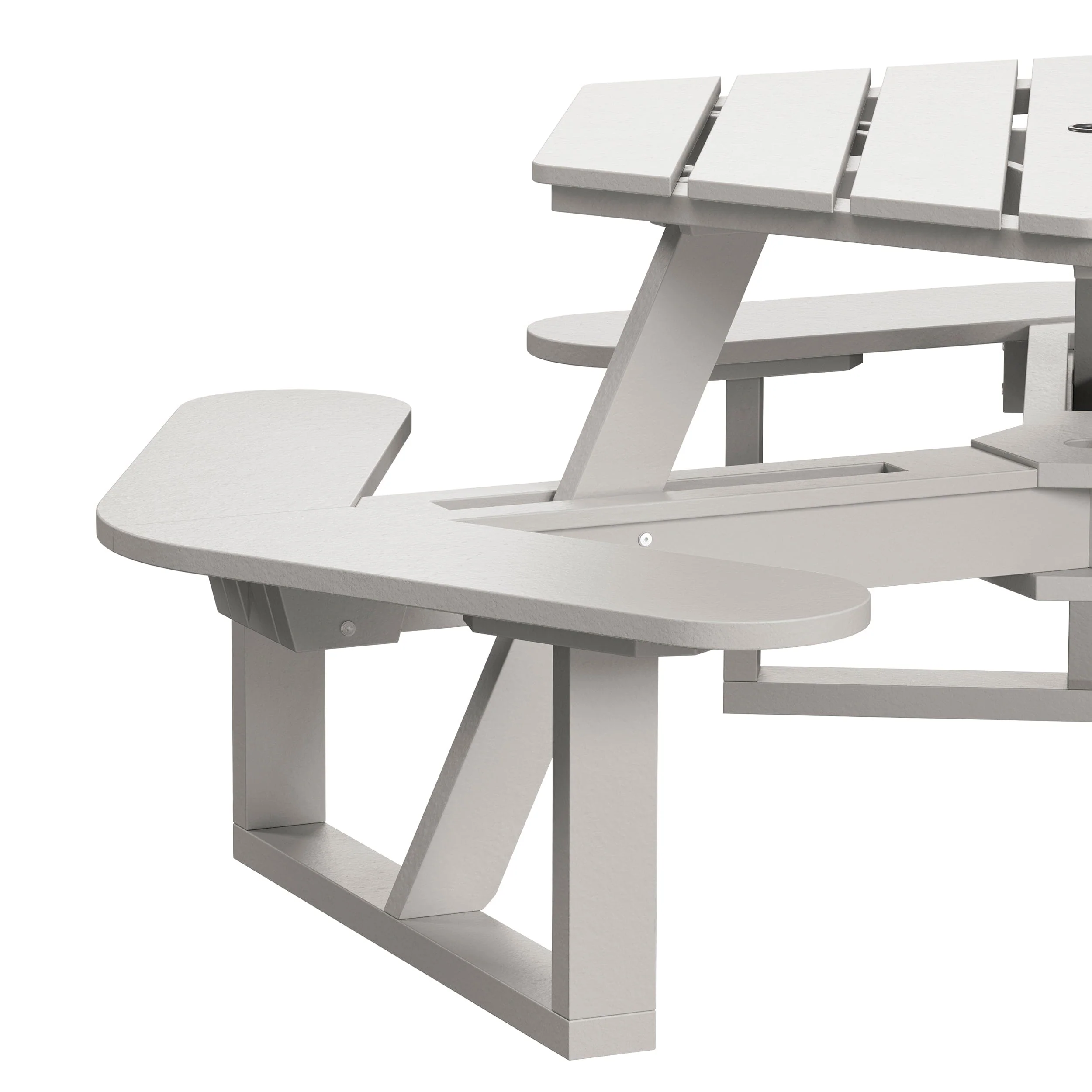 Shoreline Hexagon Picnic Table - Image 32