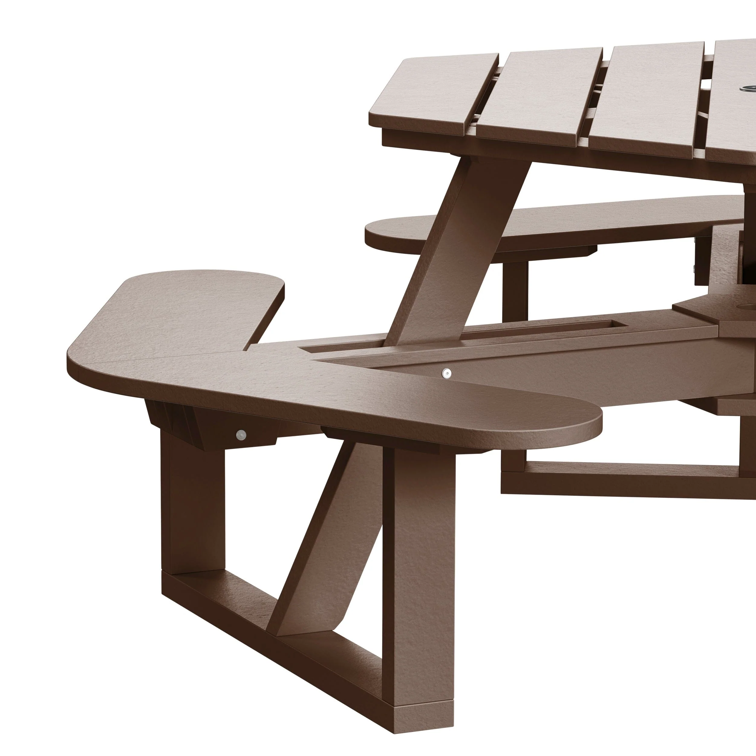 Shoreline Hexagon Picnic Table - Image 37