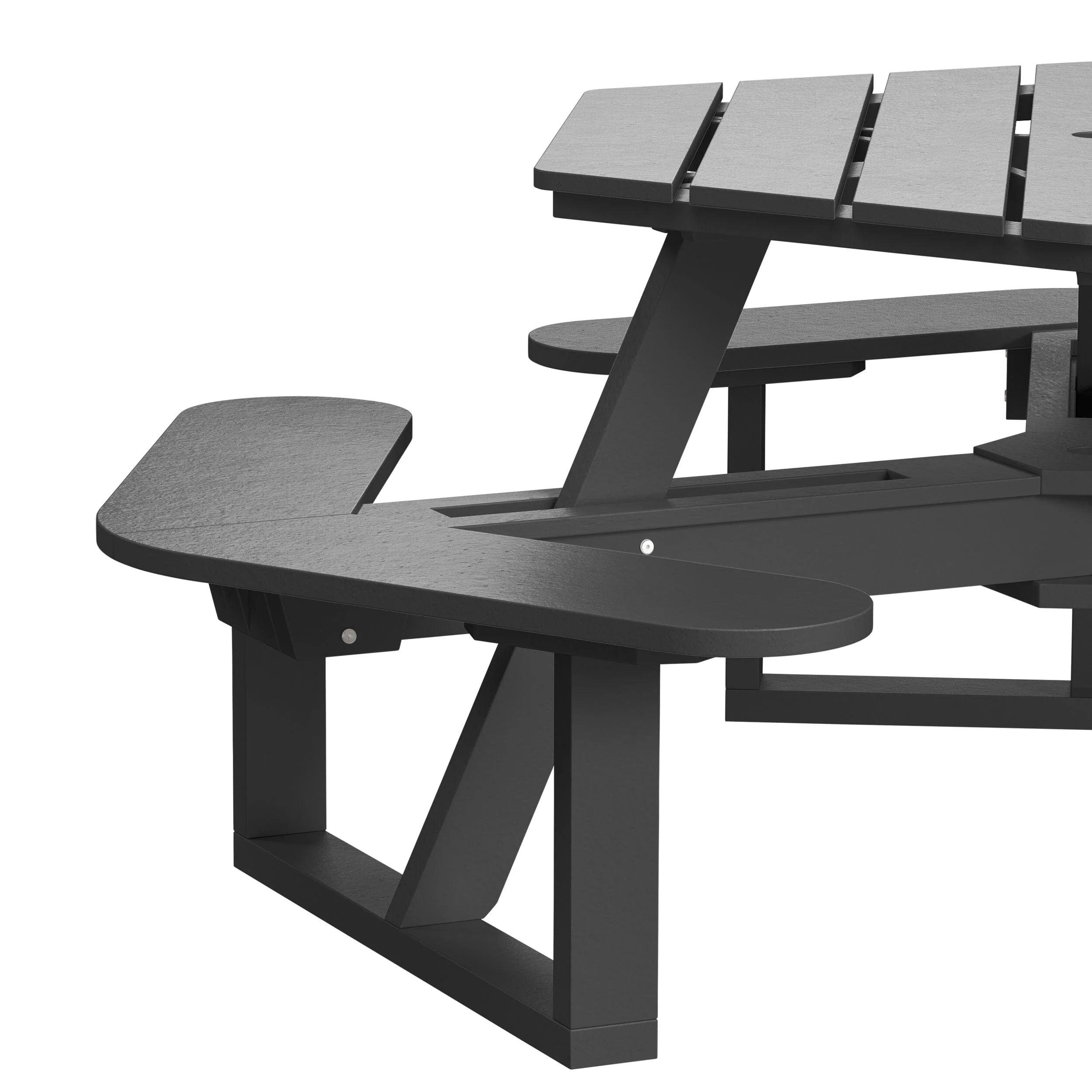Shoreline Hexagon Picnic Table - Image 42