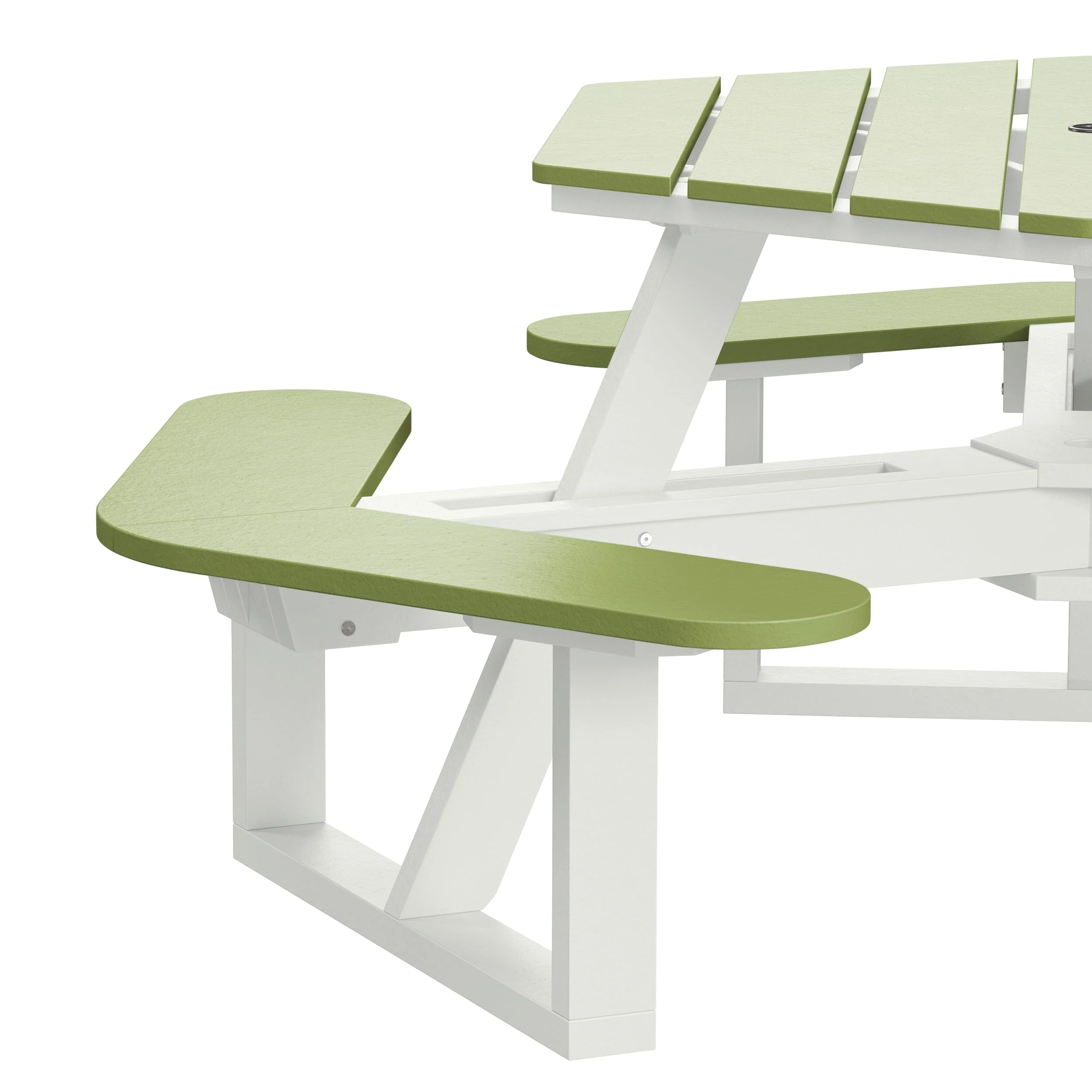Shoreline Hexagon Picnic Table - Image 7