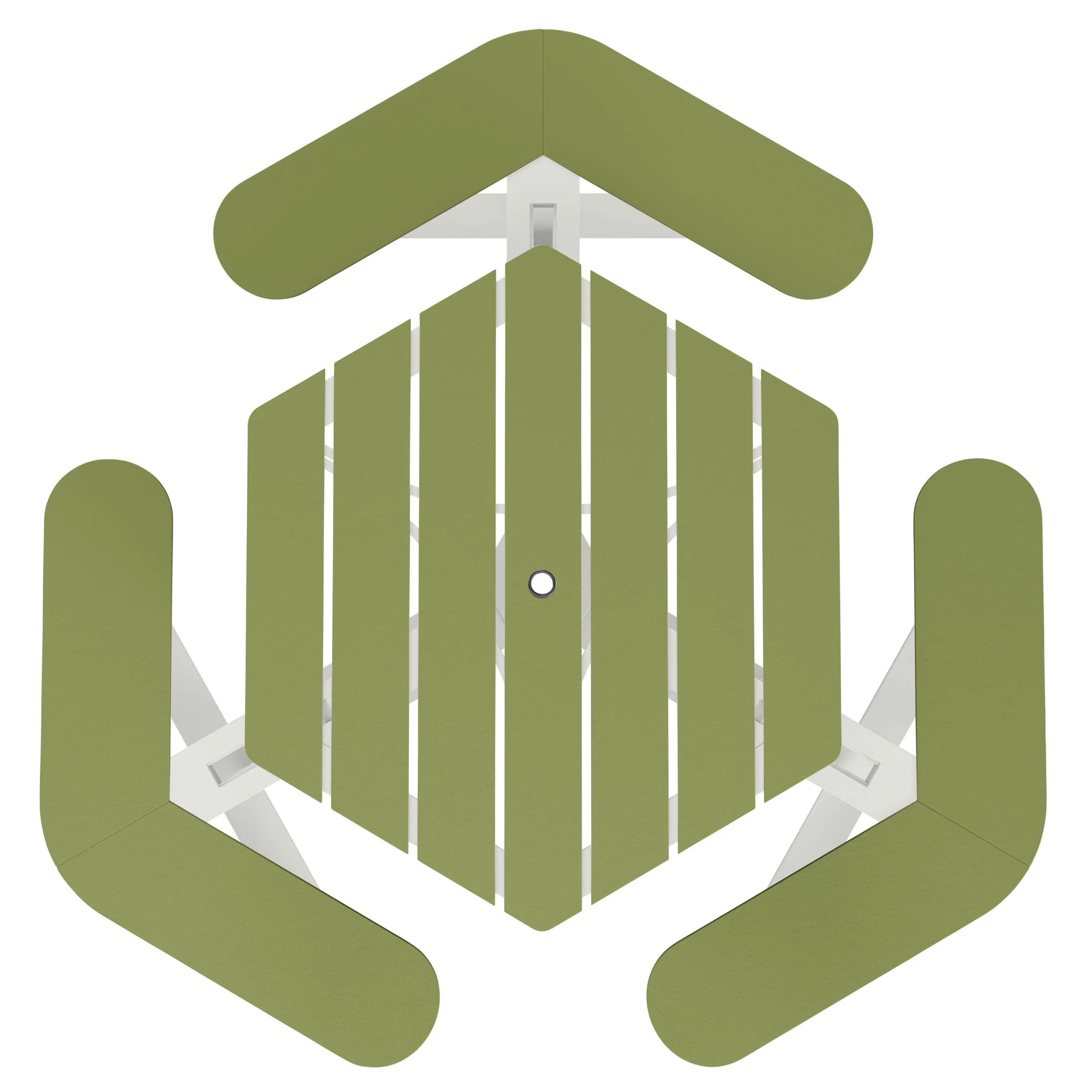 Shoreline Hexagon Picnic Table - Image 8