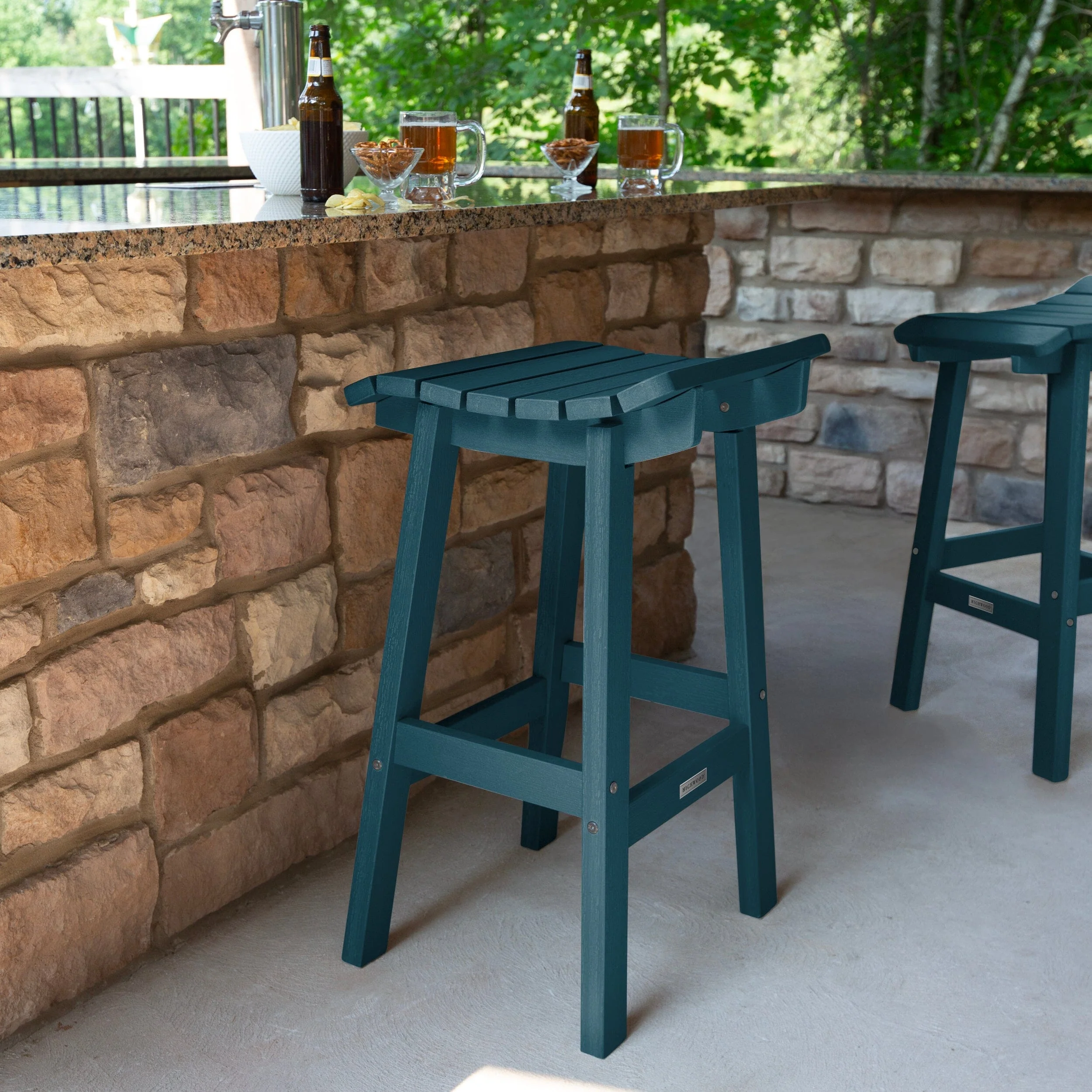Summit Square Bar Height Stool - Image 11
