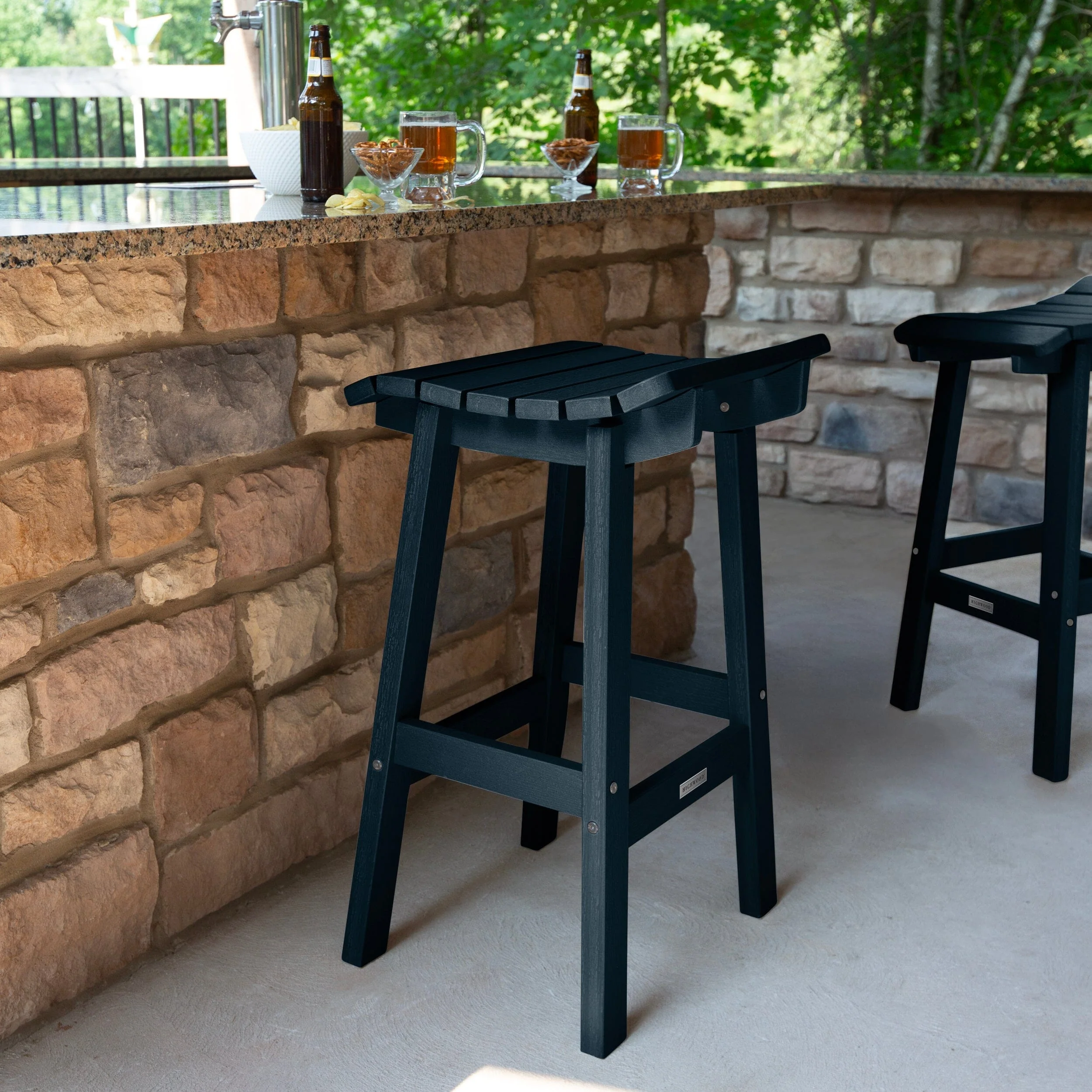 Summit Square Bar Height Stool - Image 14