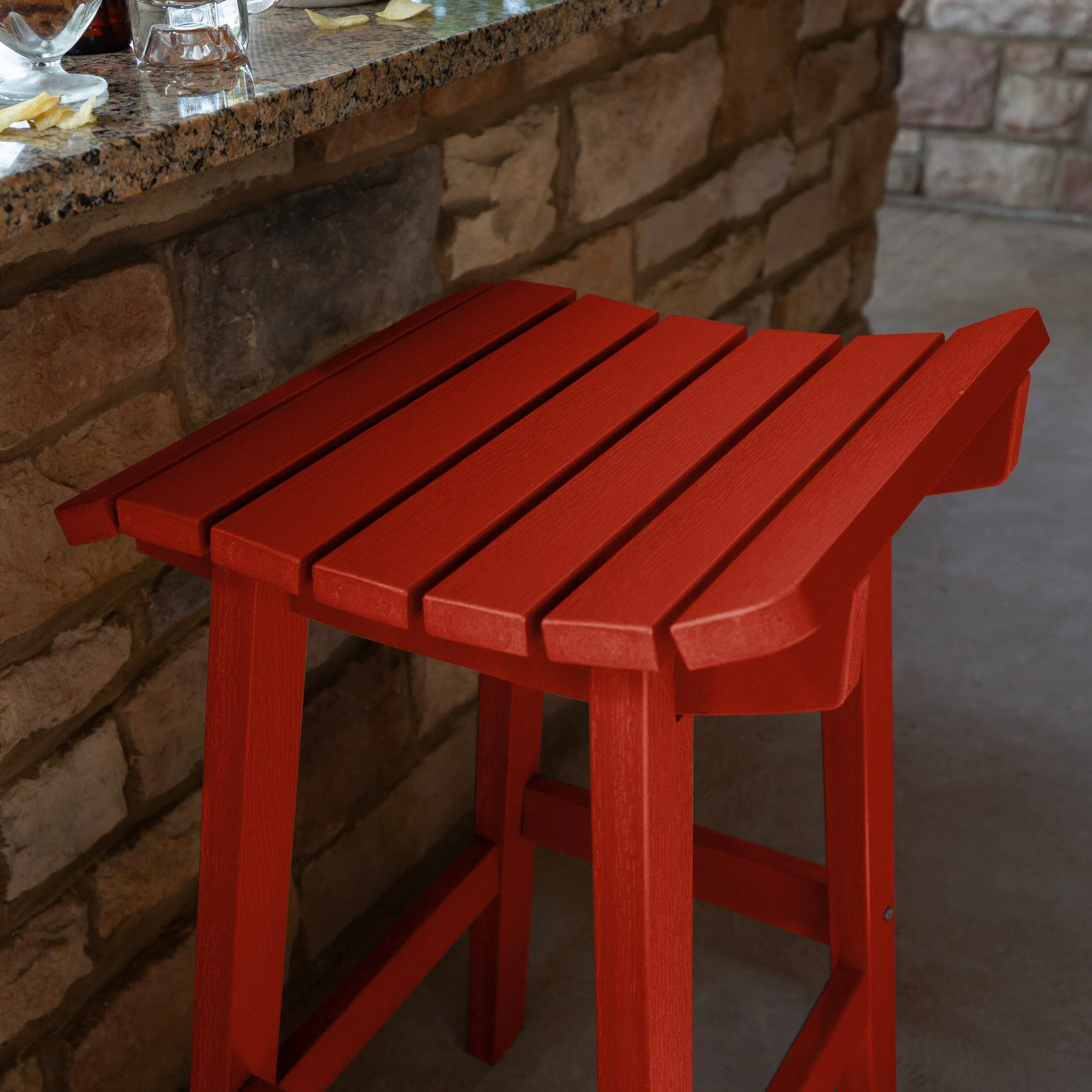 Summit Square Bar Height Stool - Image 18