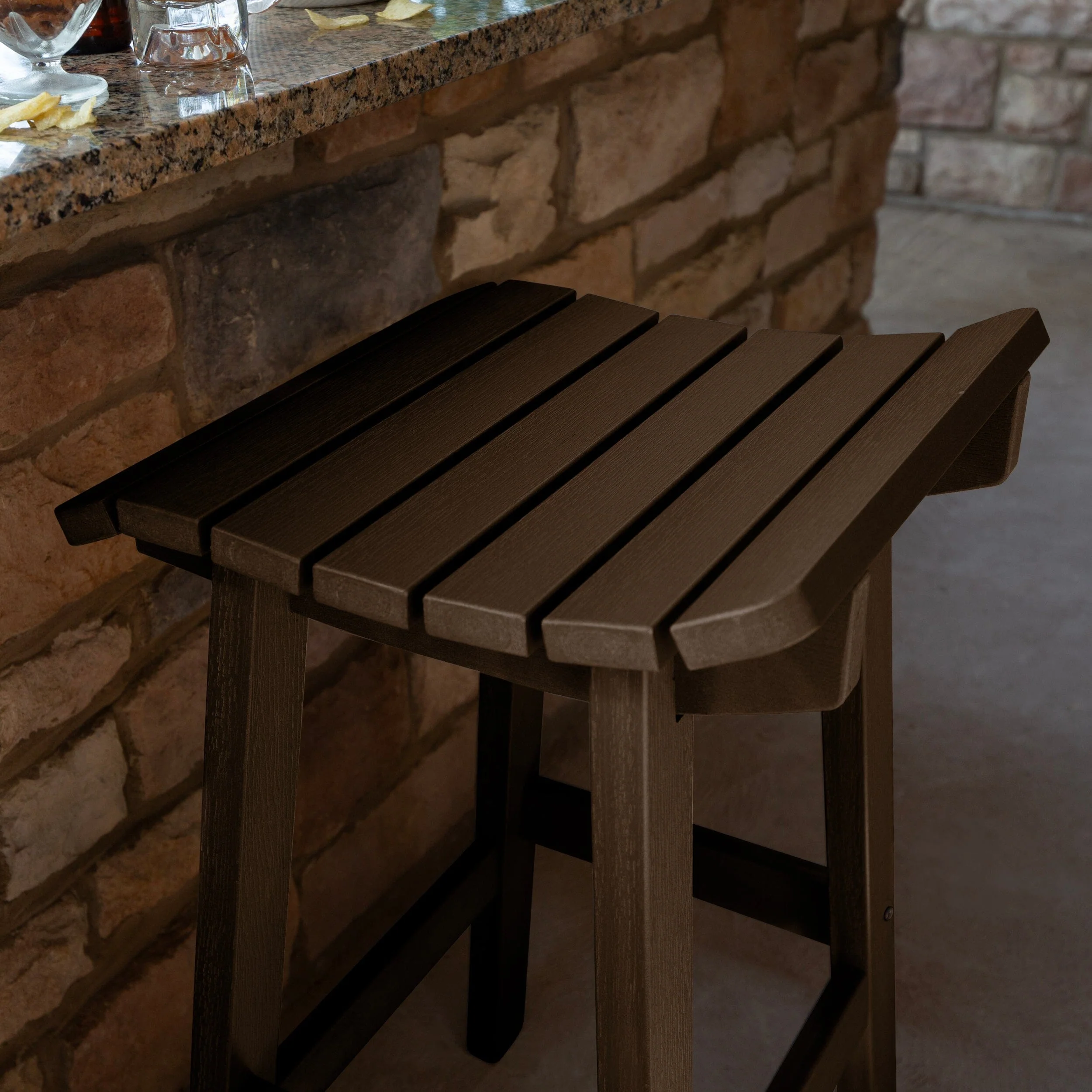 Summit Square Bar Height Stool - Image 3