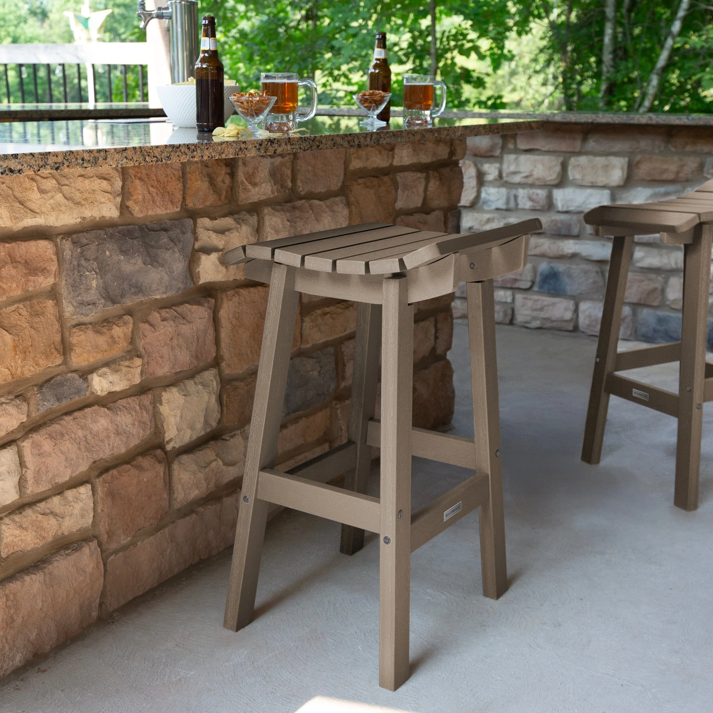 Summit Square Bar Height Stool - Image 32