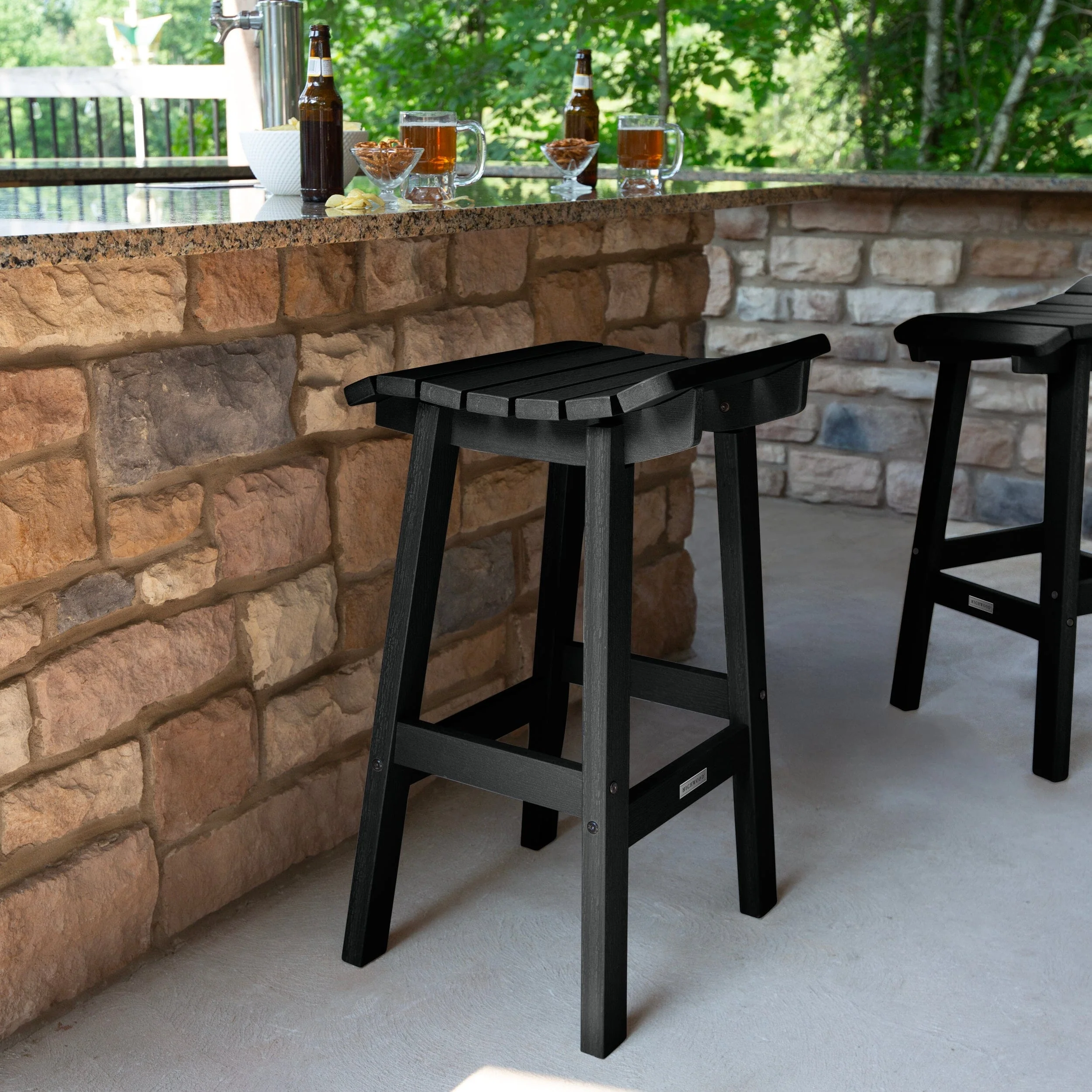Summit Square Bar Height Stool - Image 5