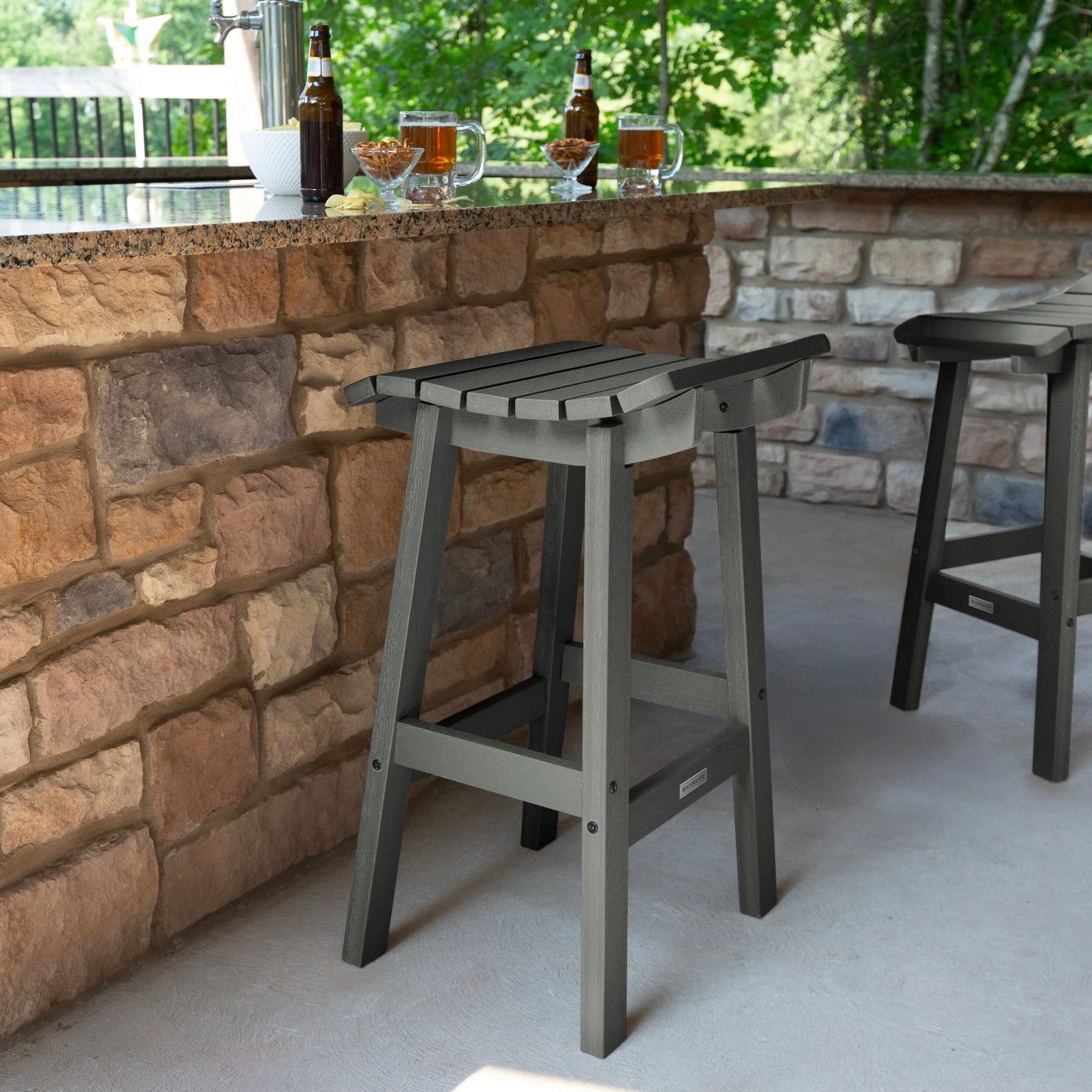 Summit Square Bar Height Stool - Image 8