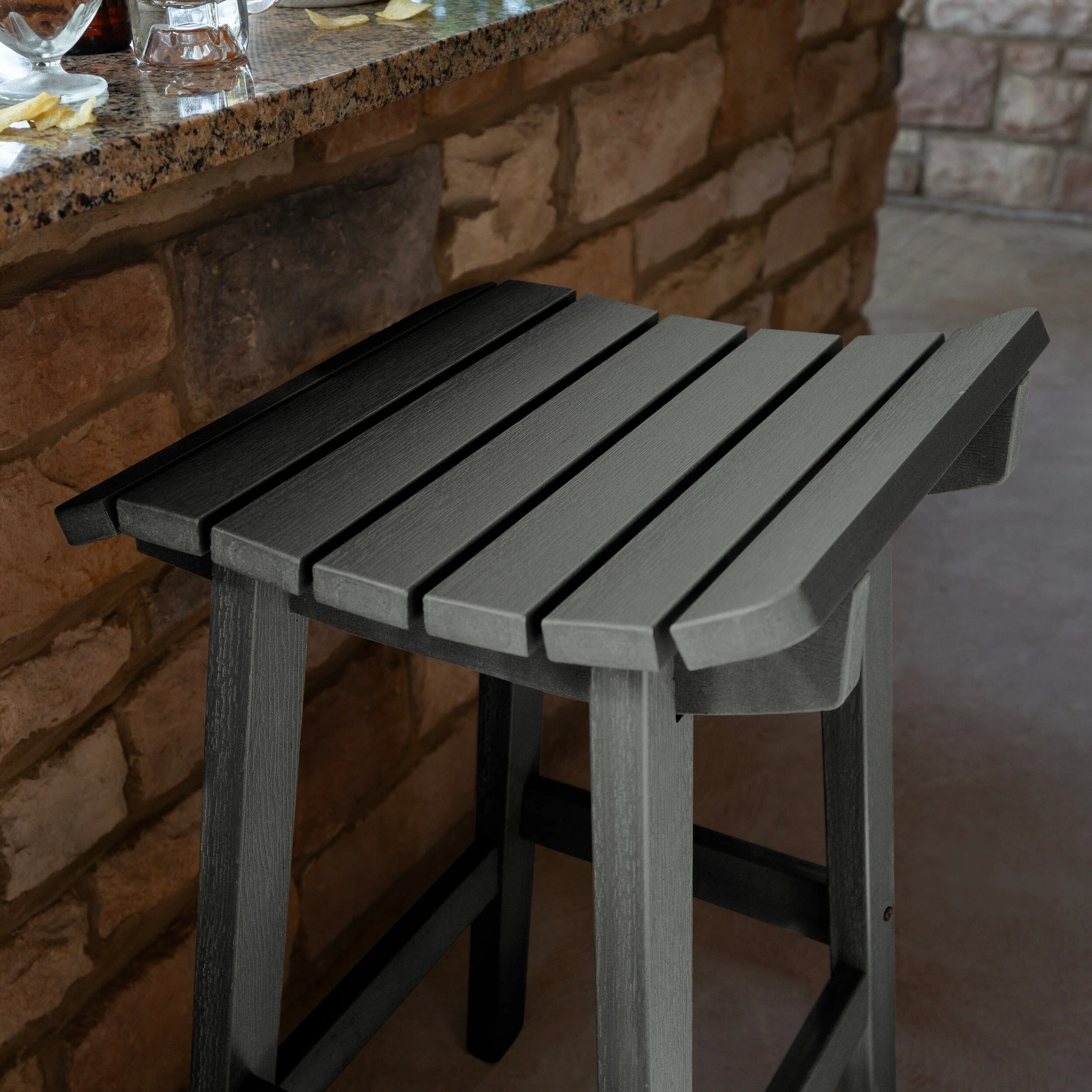 Summit Square Bar Height Stool - Image 9