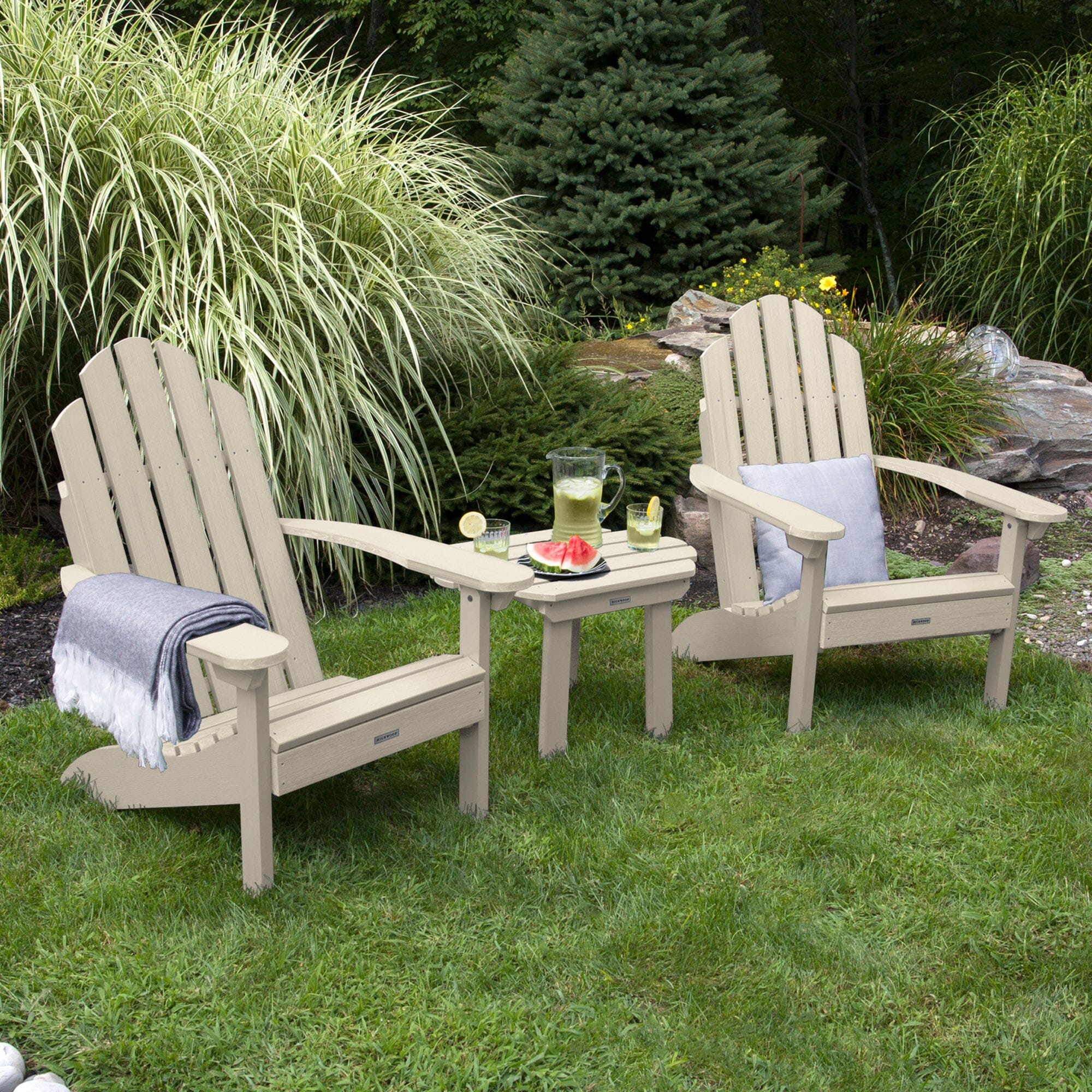 2 Classic Westport Adirondack Chairs with Westport Side Table - Image 10