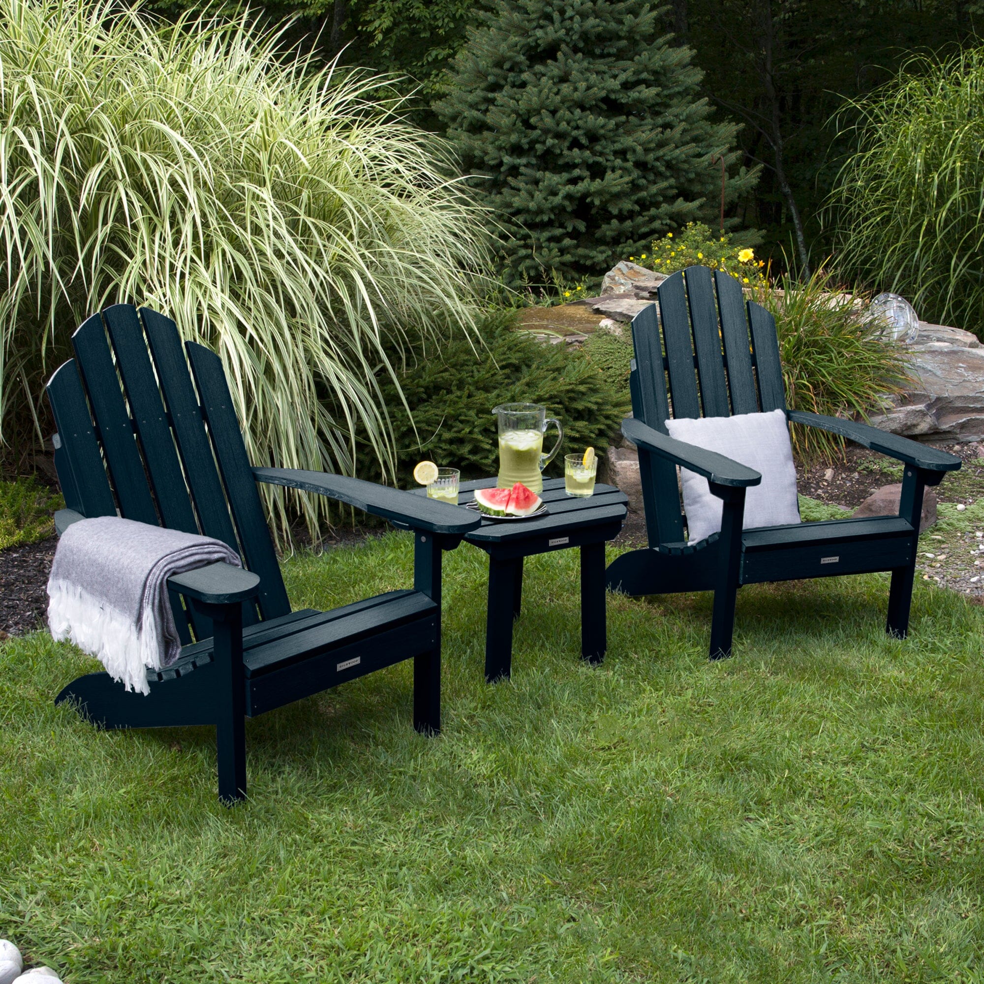 2 Classic Westport Adirondack Chairs with Westport Side Table - Image 14