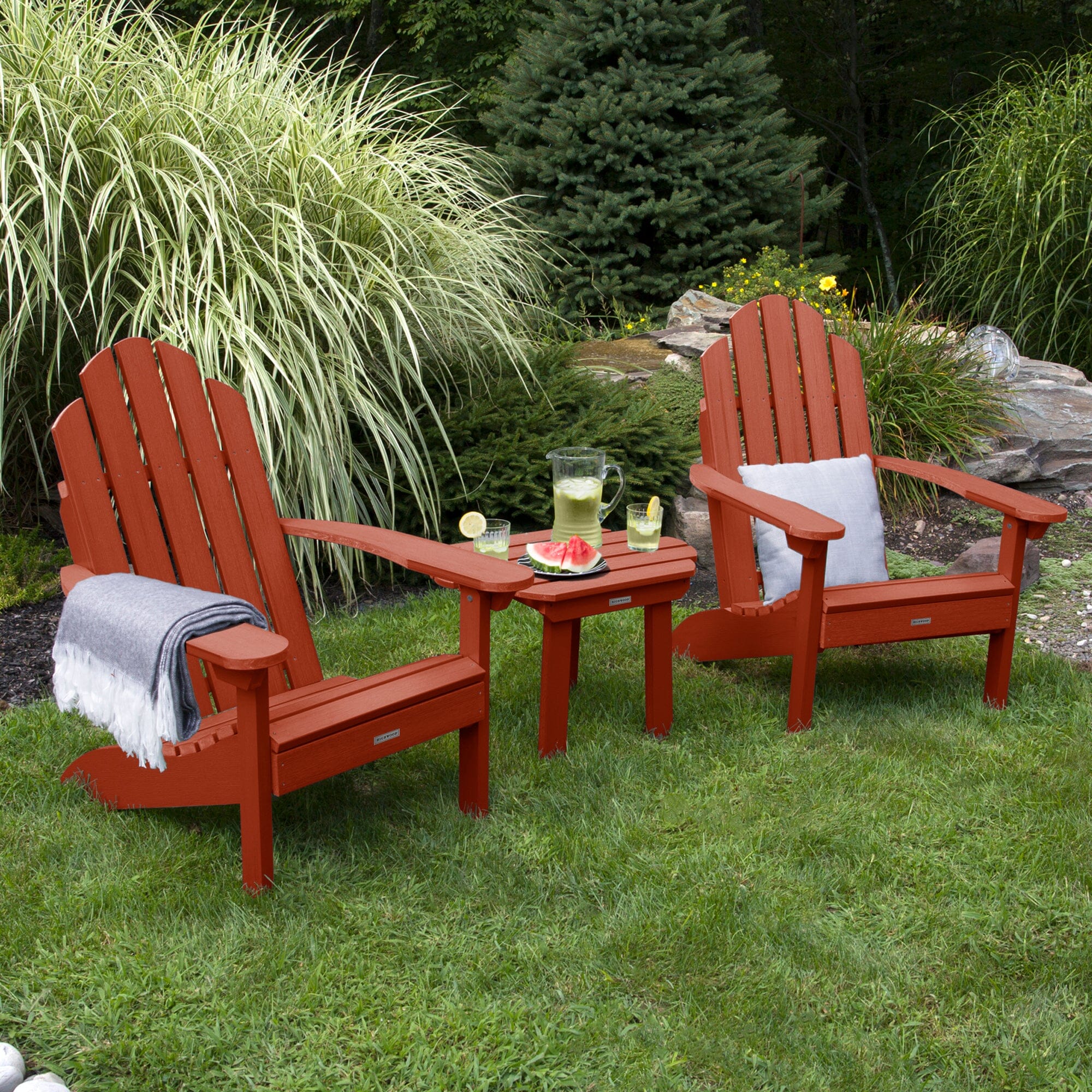 2 Classic Westport Adirondack Chairs with Westport Side Table - Image 16
