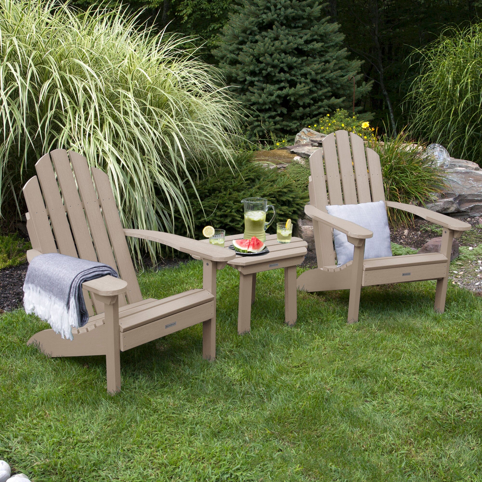 2 Classic Westport Adirondack Chairs with Westport Side Table - Image 22