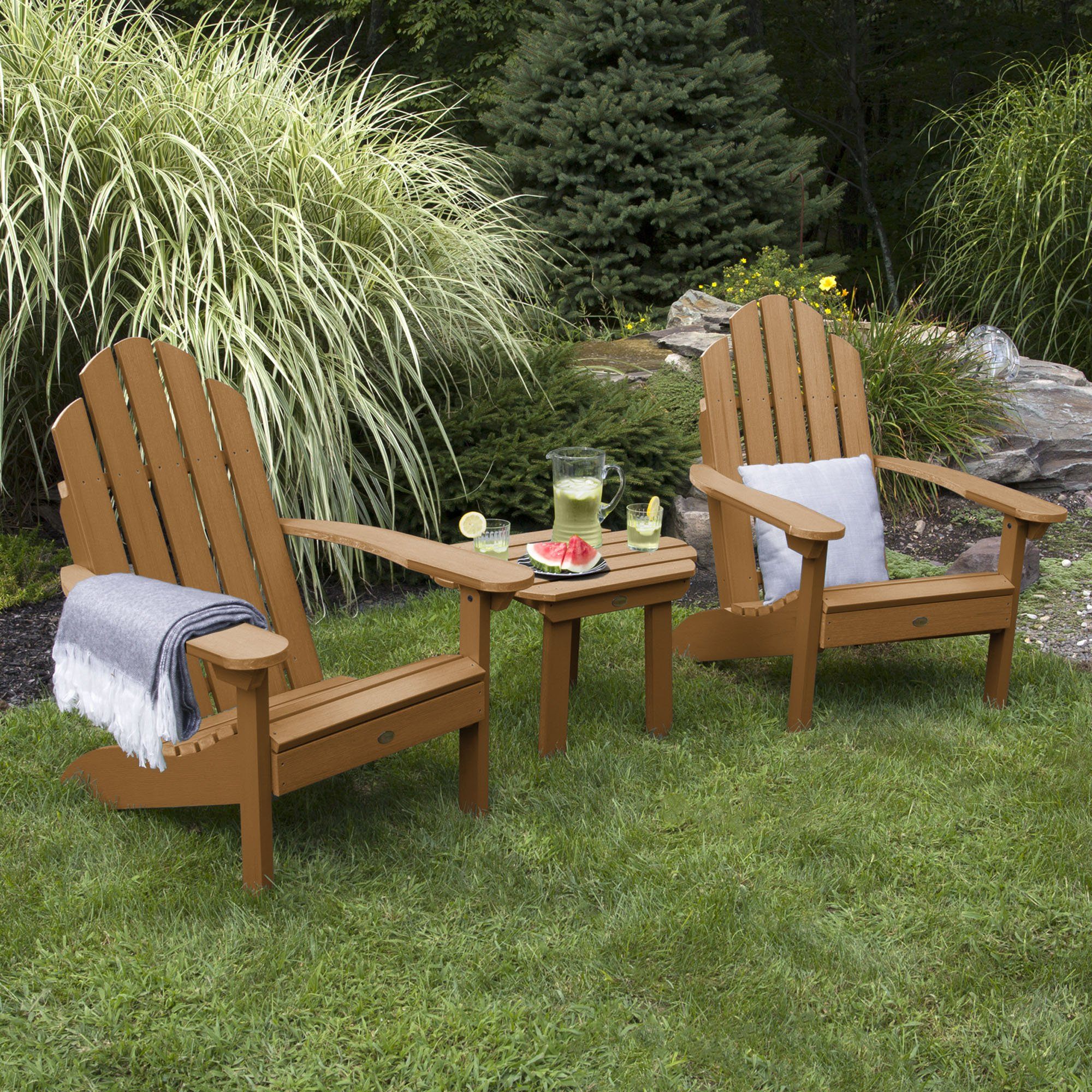 2 Classic Westport Adirondack Chairs with Westport Side Table - Image 24