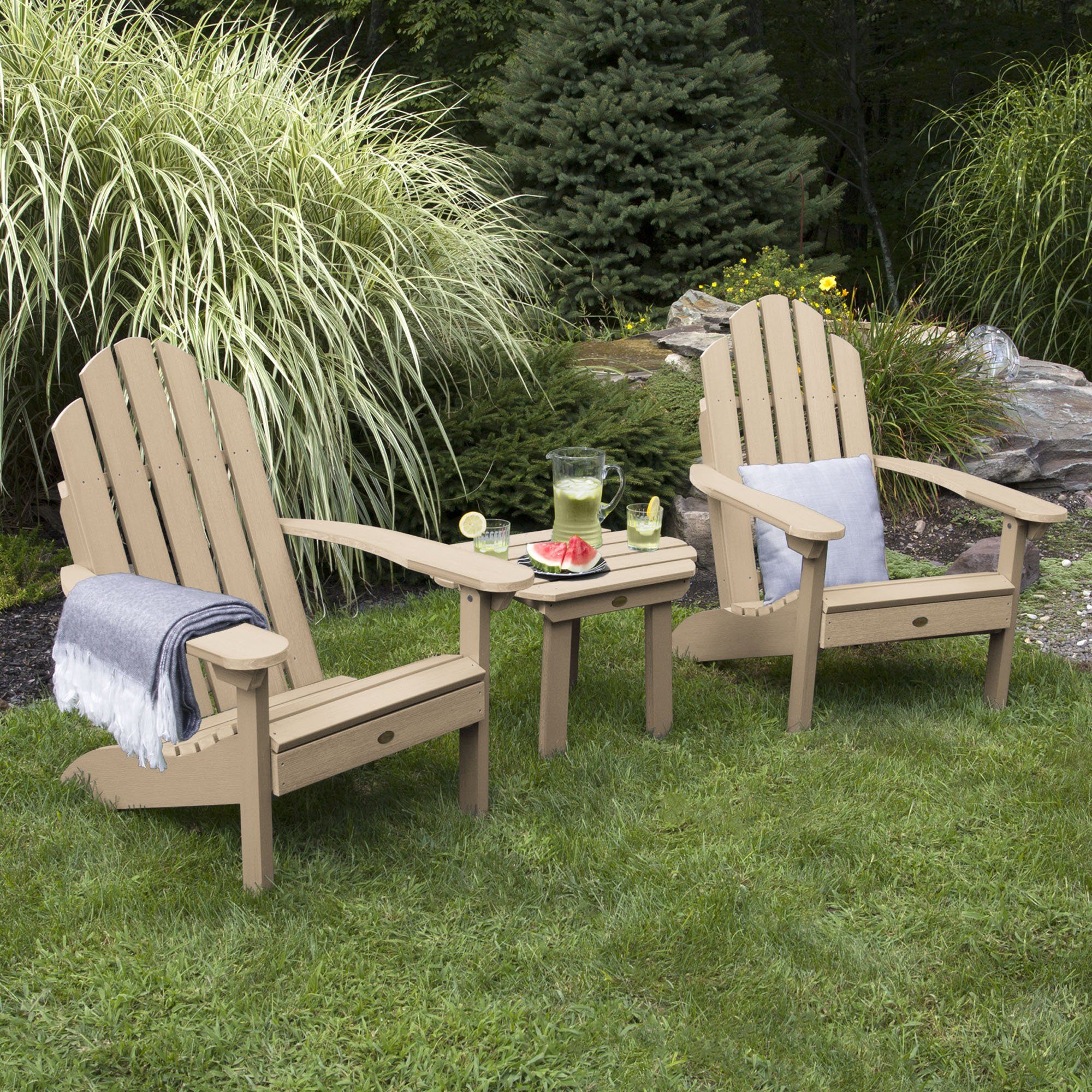 2 Classic Westport Adirondack Chairs with Westport Side Table - Image 26
