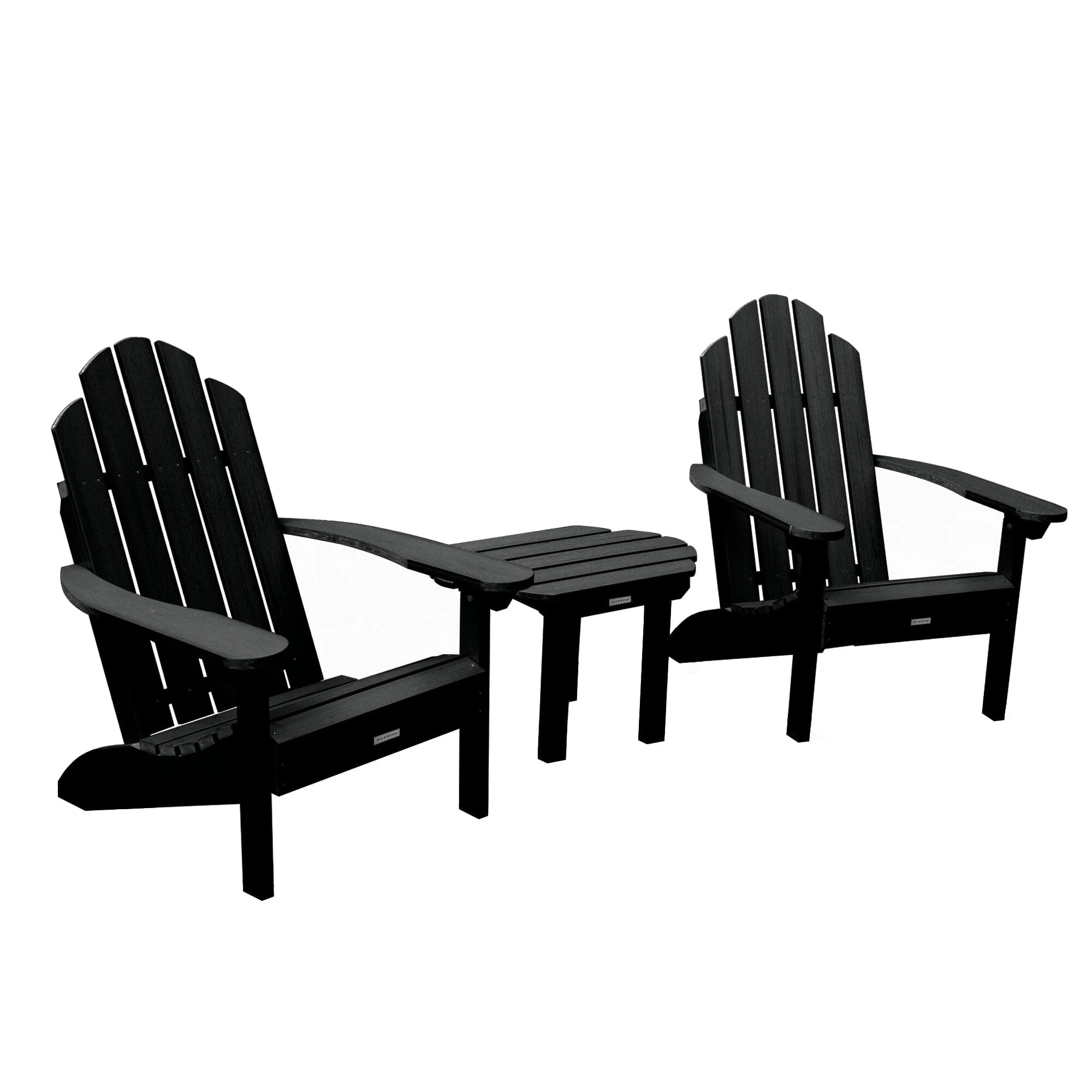 2 Classic Westport Adirondack Chairs with Westport Side Table - Image 3