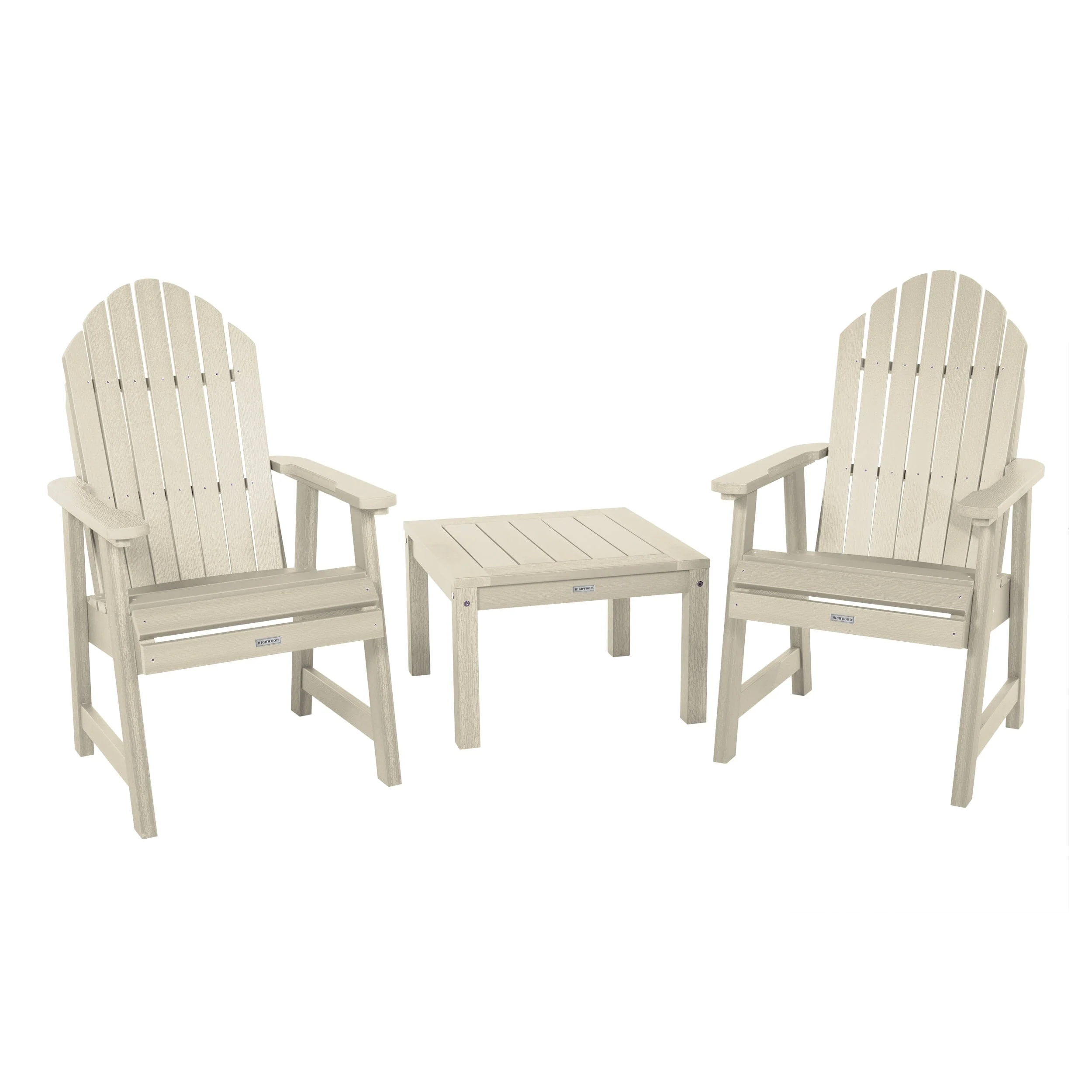 2 Hamilton Deck Chairs with Adirondack Side Table - Image 16