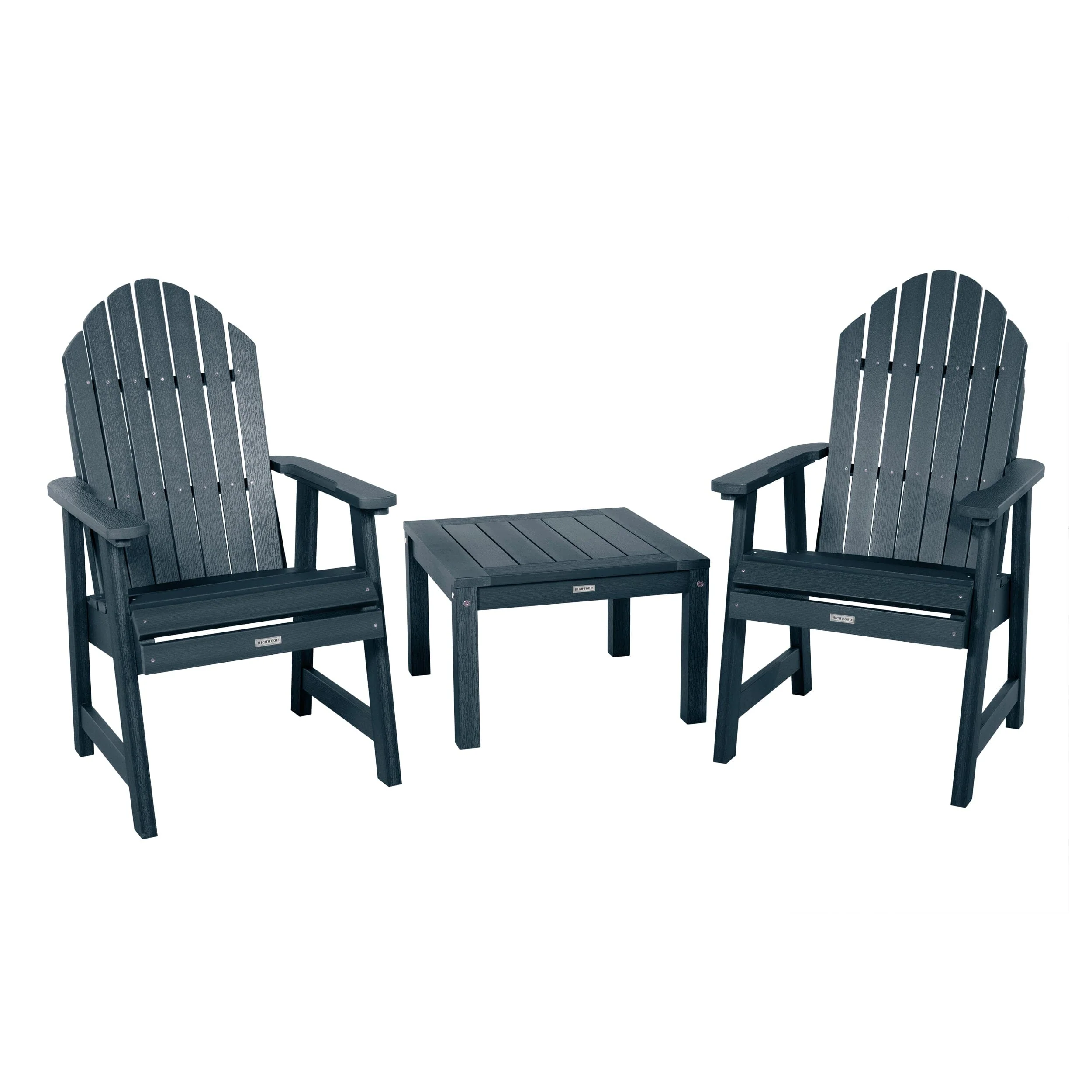 2 Hamilton Deck Chairs with Adirondack Side Table - Image 19