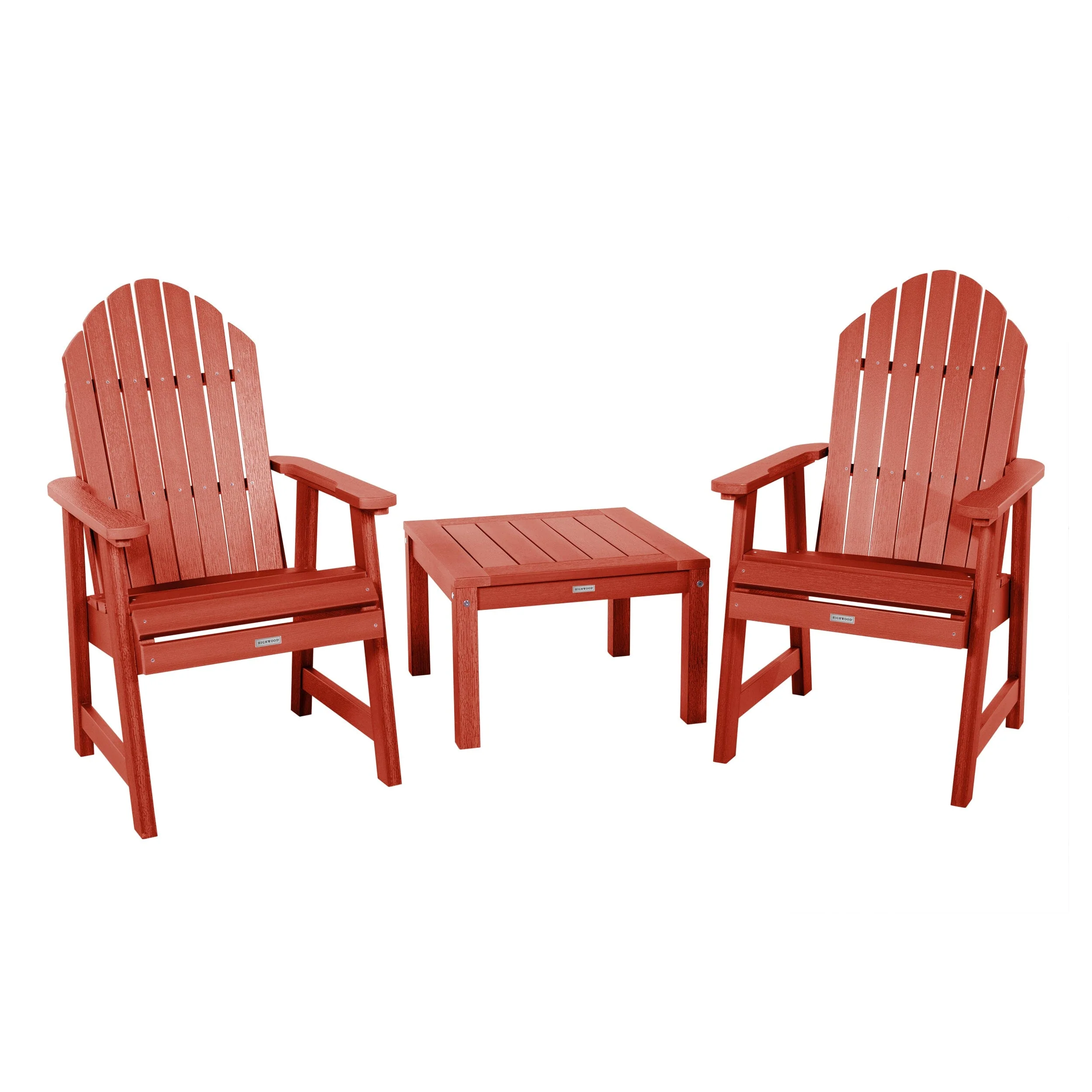 2 Hamilton Deck Chairs with Adirondack Side Table - Image 22