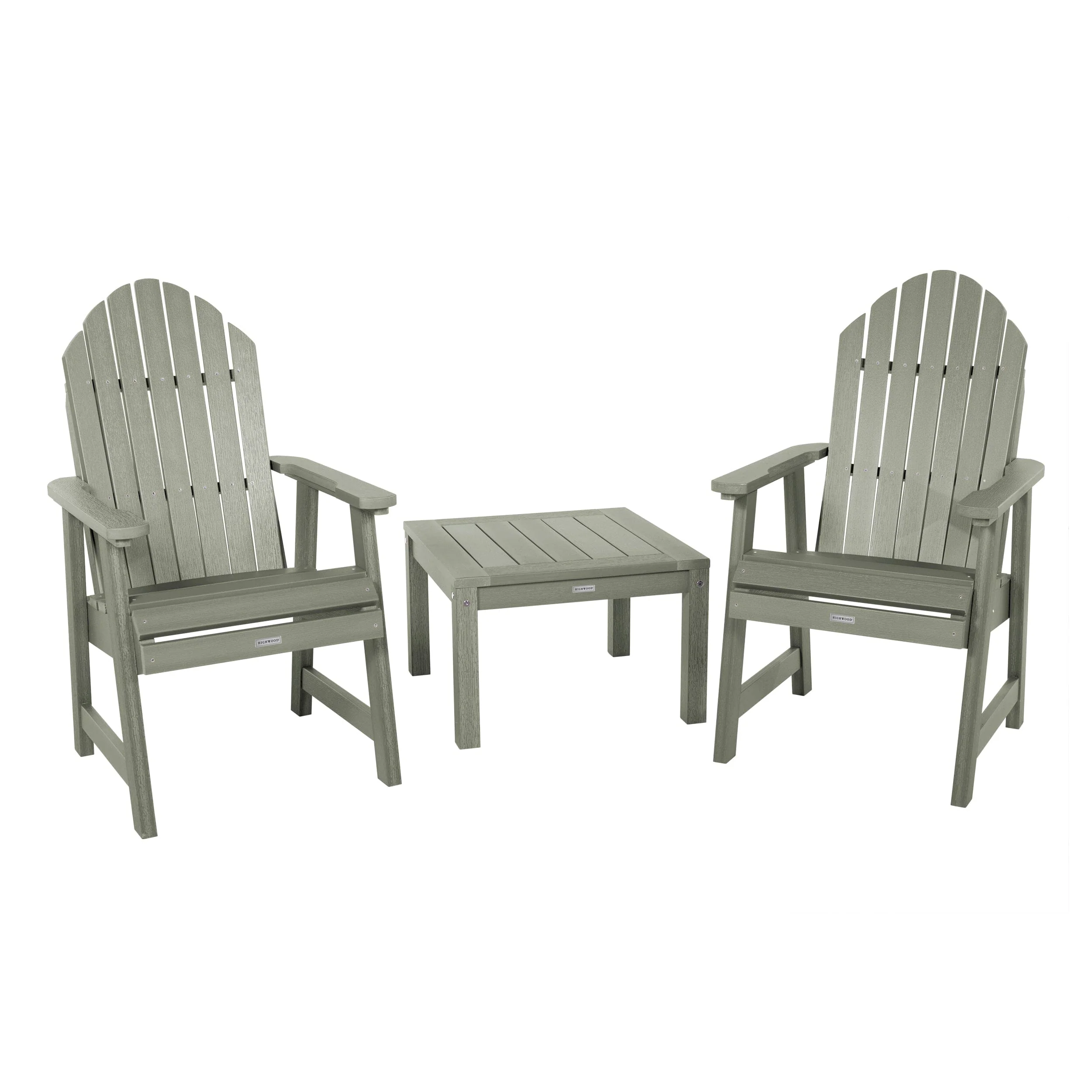 2 Hamilton Deck Chairs with Adirondack Side Table - Image 25