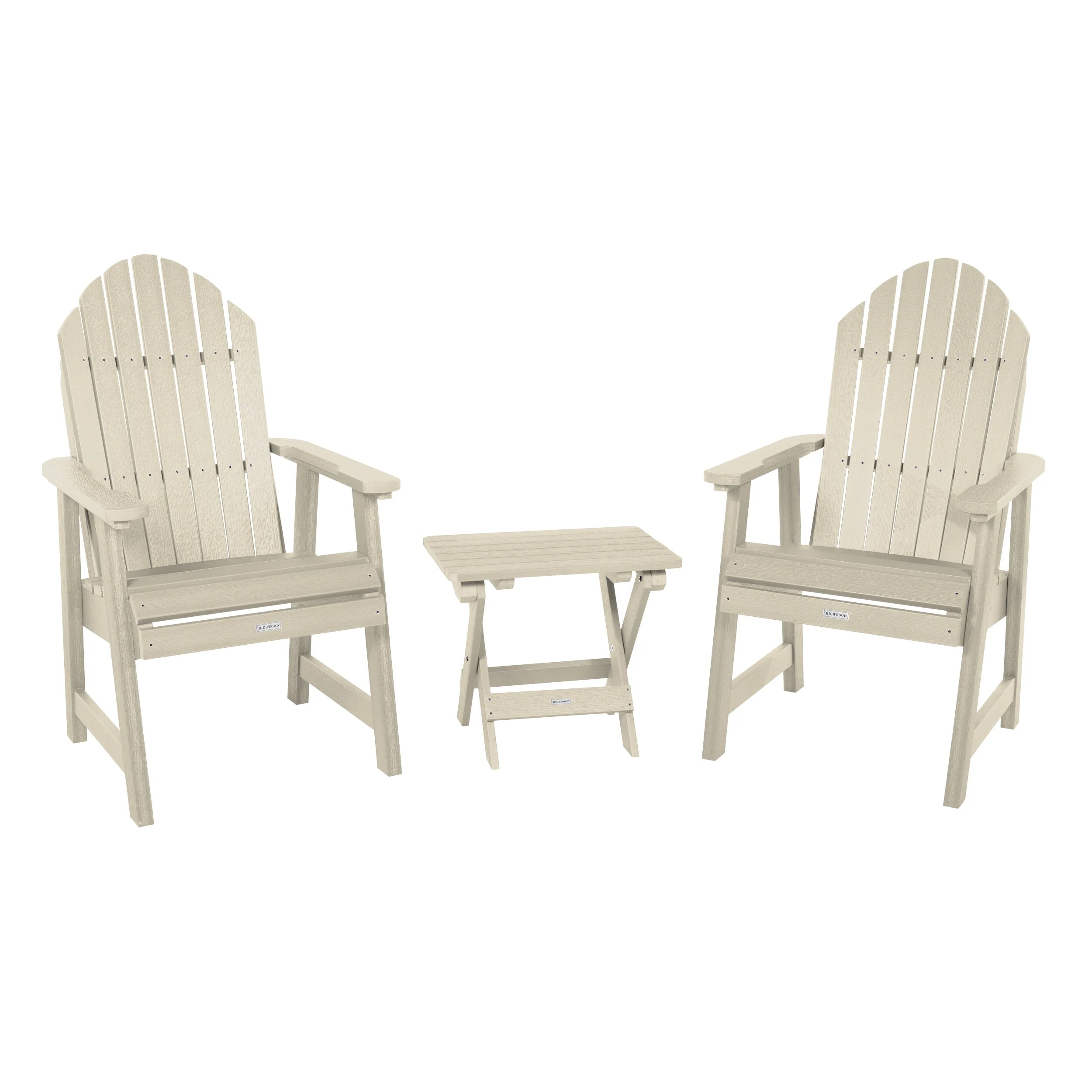 2 Hamilton Deck Chairs with Folding Side Table - Image 10