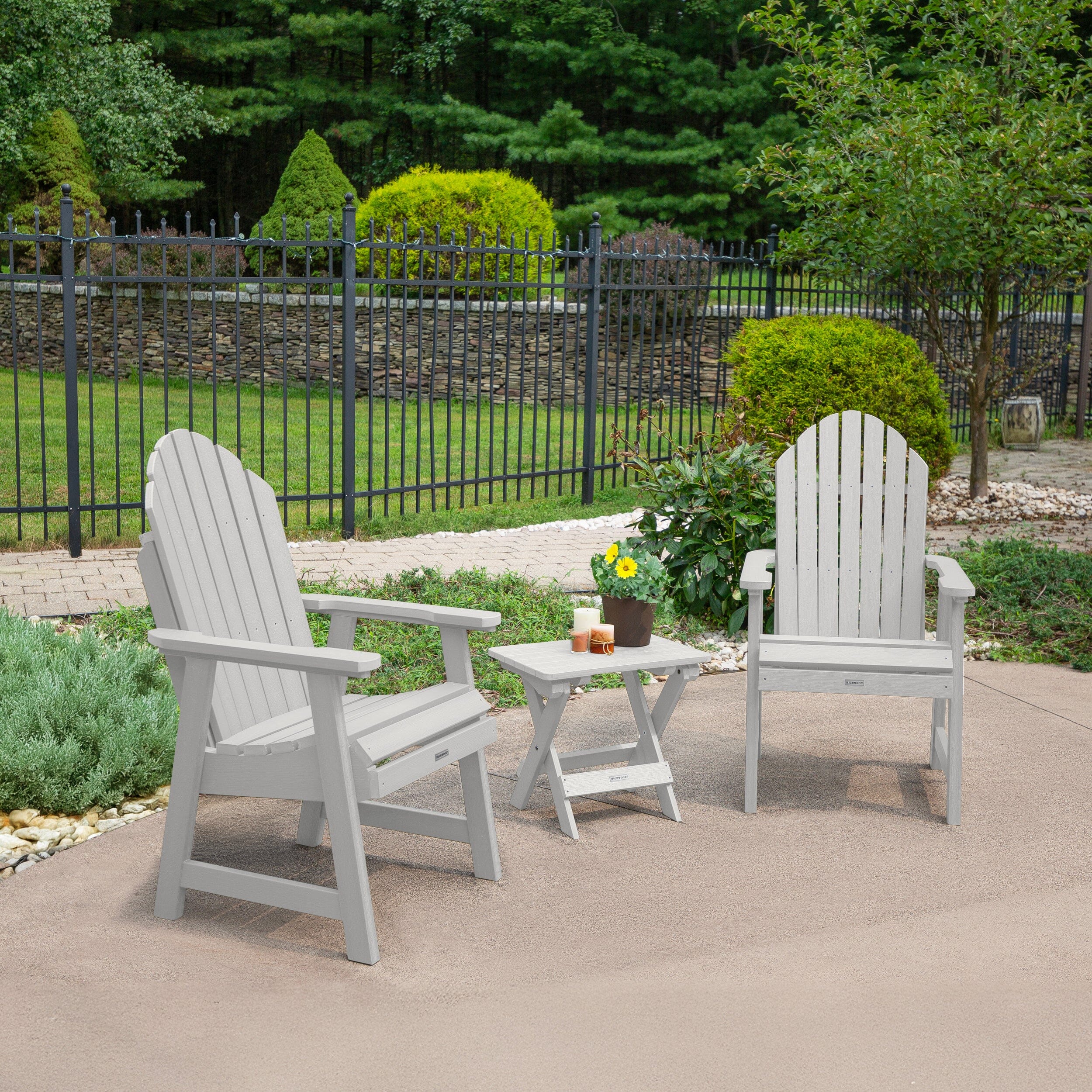2 Hamilton Deck Chairs with Folding Side Table - Image 14