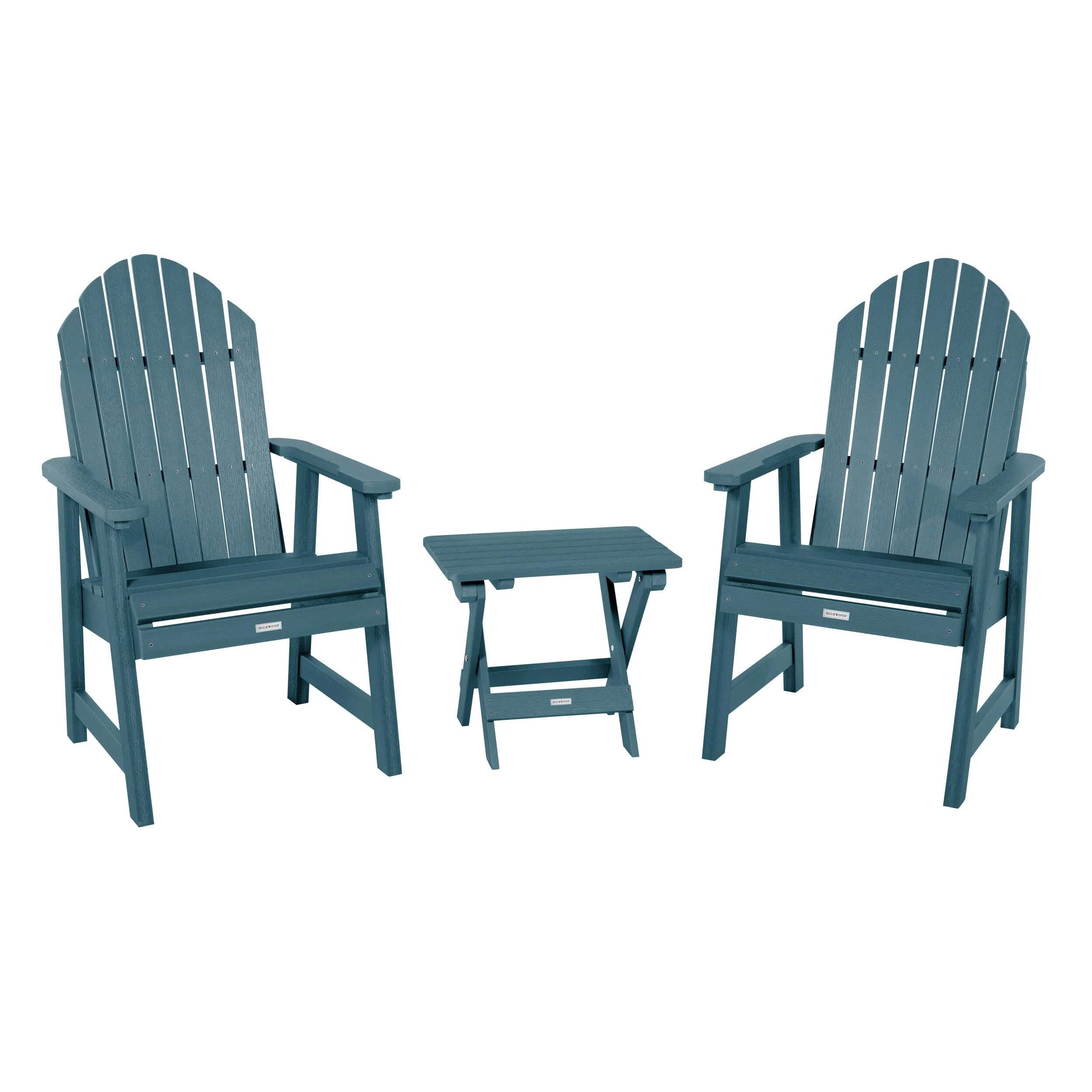 2 Hamilton Deck Chairs with Folding Side Table - Image 16