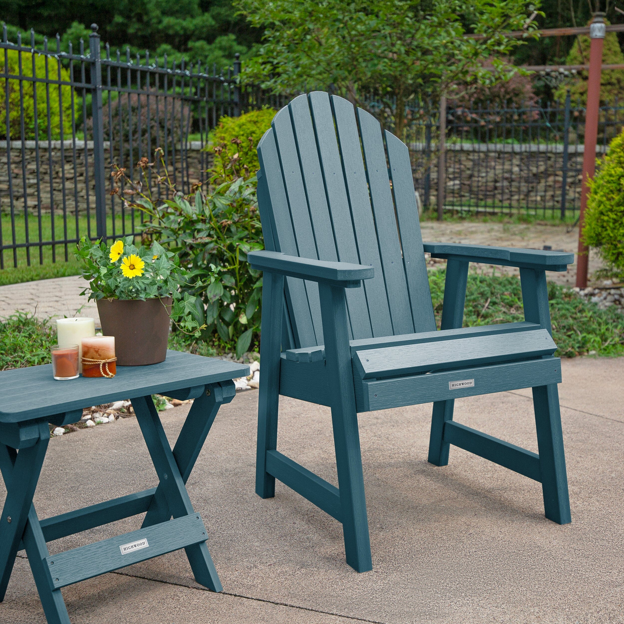 2 Hamilton Deck Chairs with Folding Side Table - Image 18