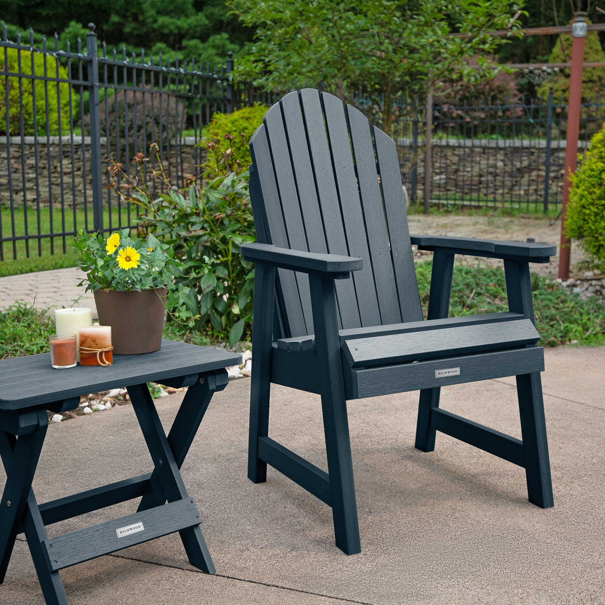 2 Hamilton Deck Chairs with Folding Side Table - Image 21