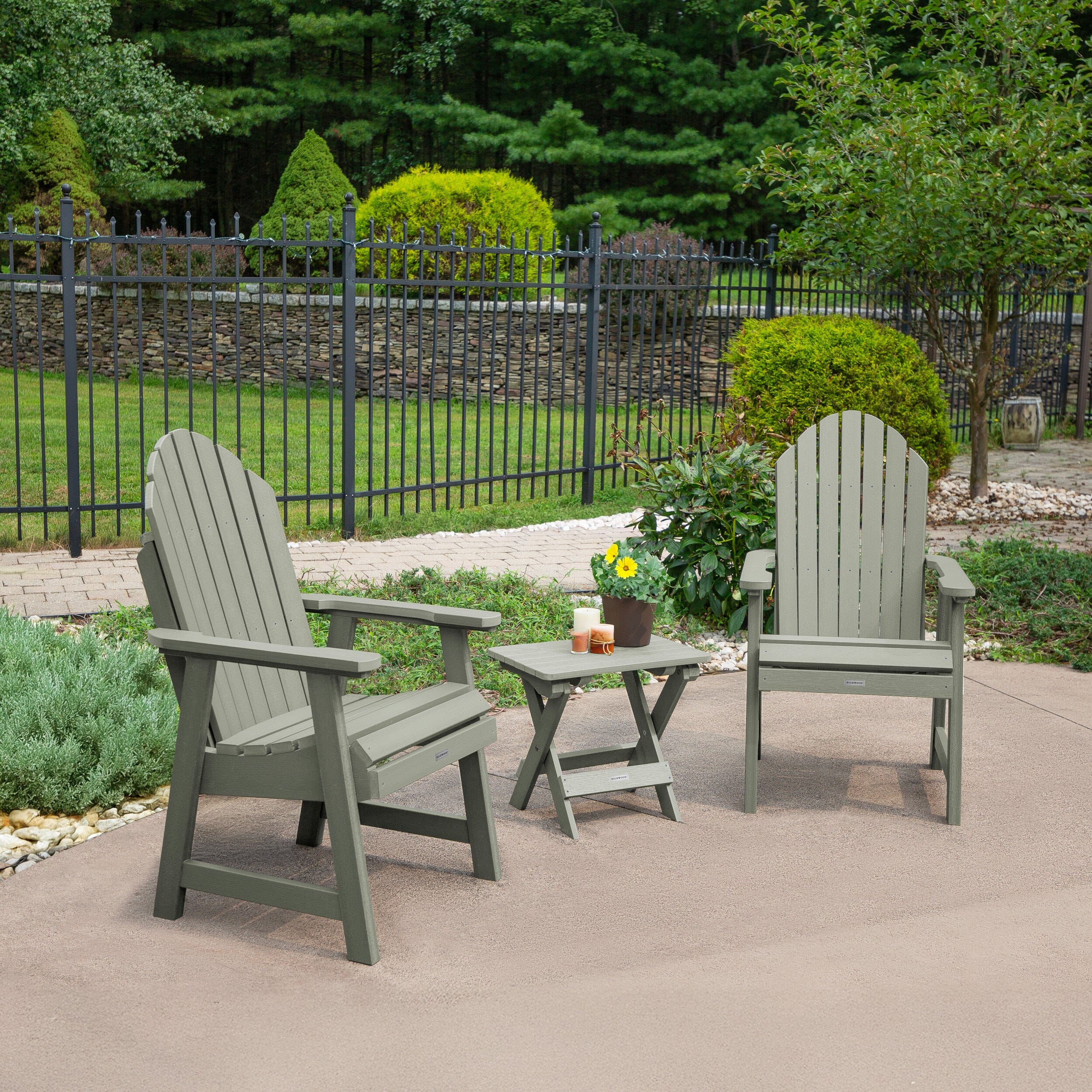 2 Hamilton Deck Chairs with Folding Side Table - Image 26