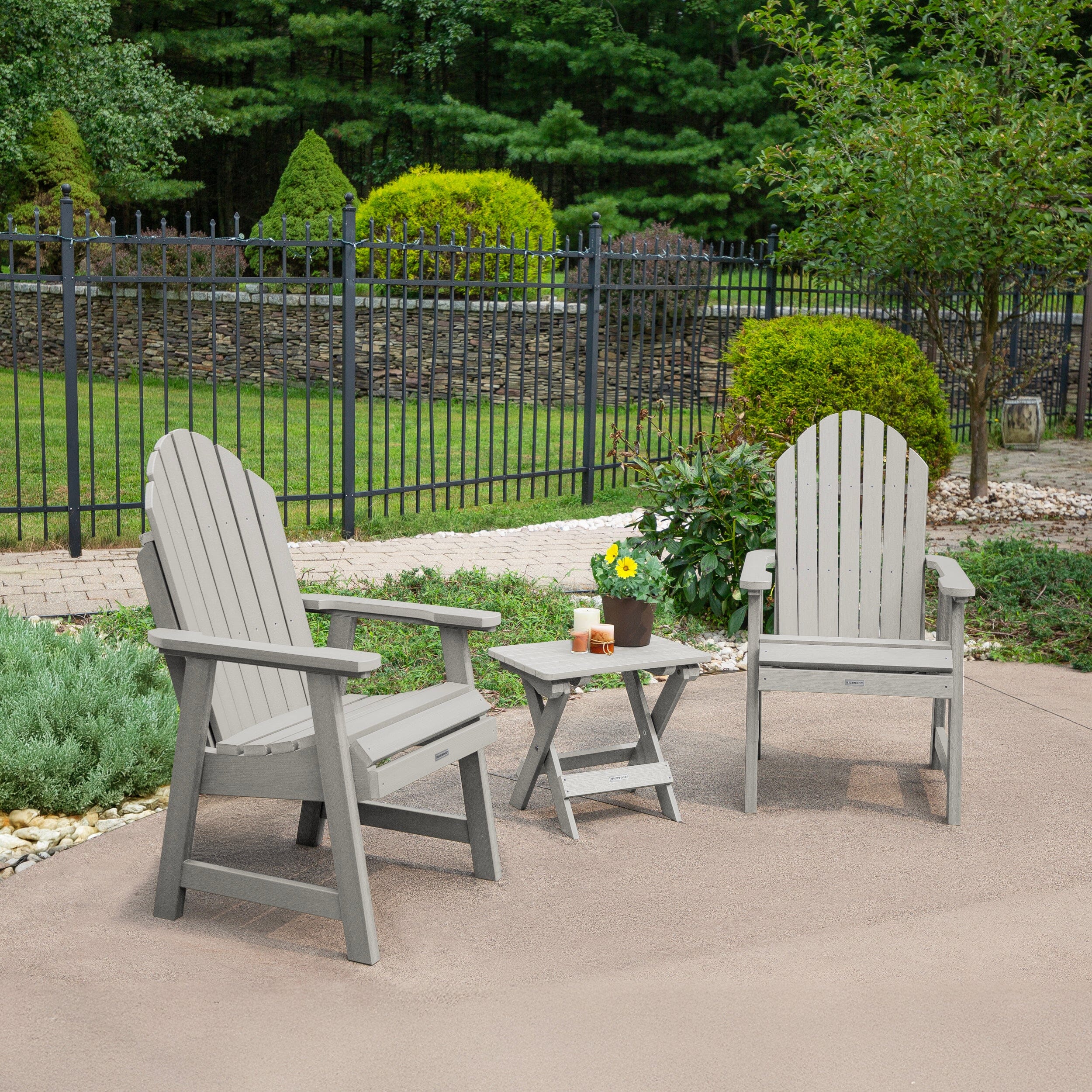 2 Hamilton Deck Chairs with Folding Side Table - Image 29