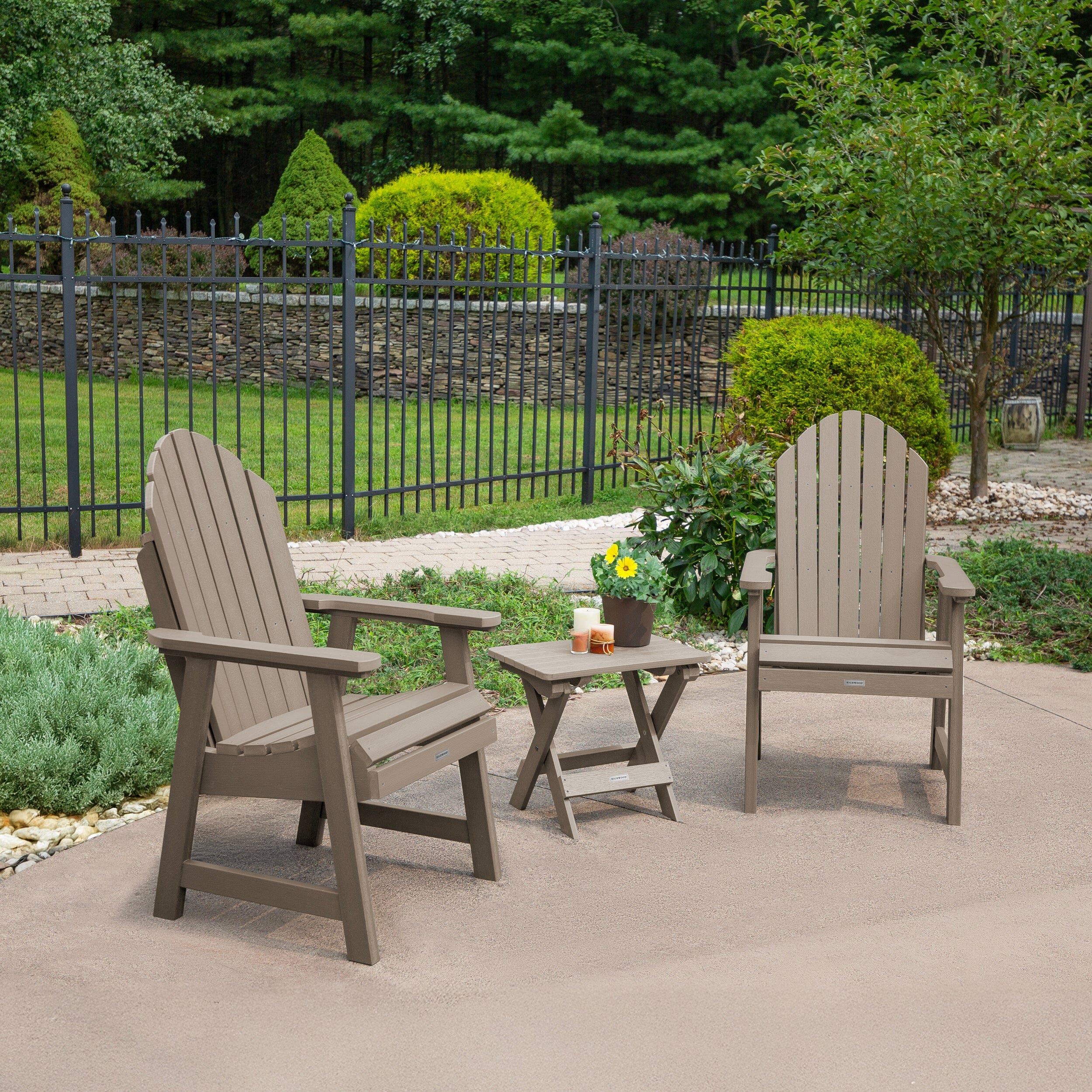 2 Hamilton Deck Chairs with Folding Side Table - Image 32