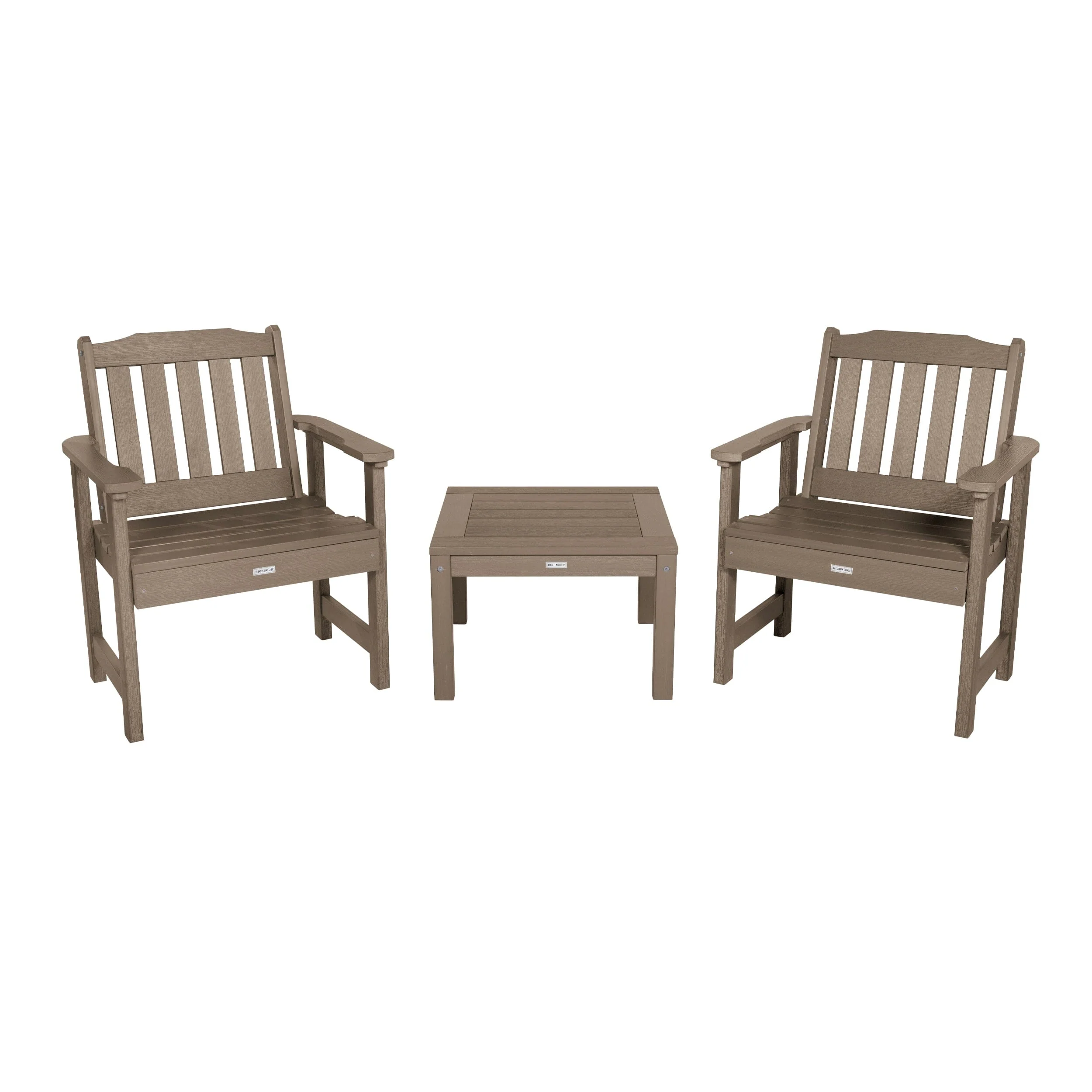 2 Lehigh Garden Chairs with 1 Square Side Table - Image 21