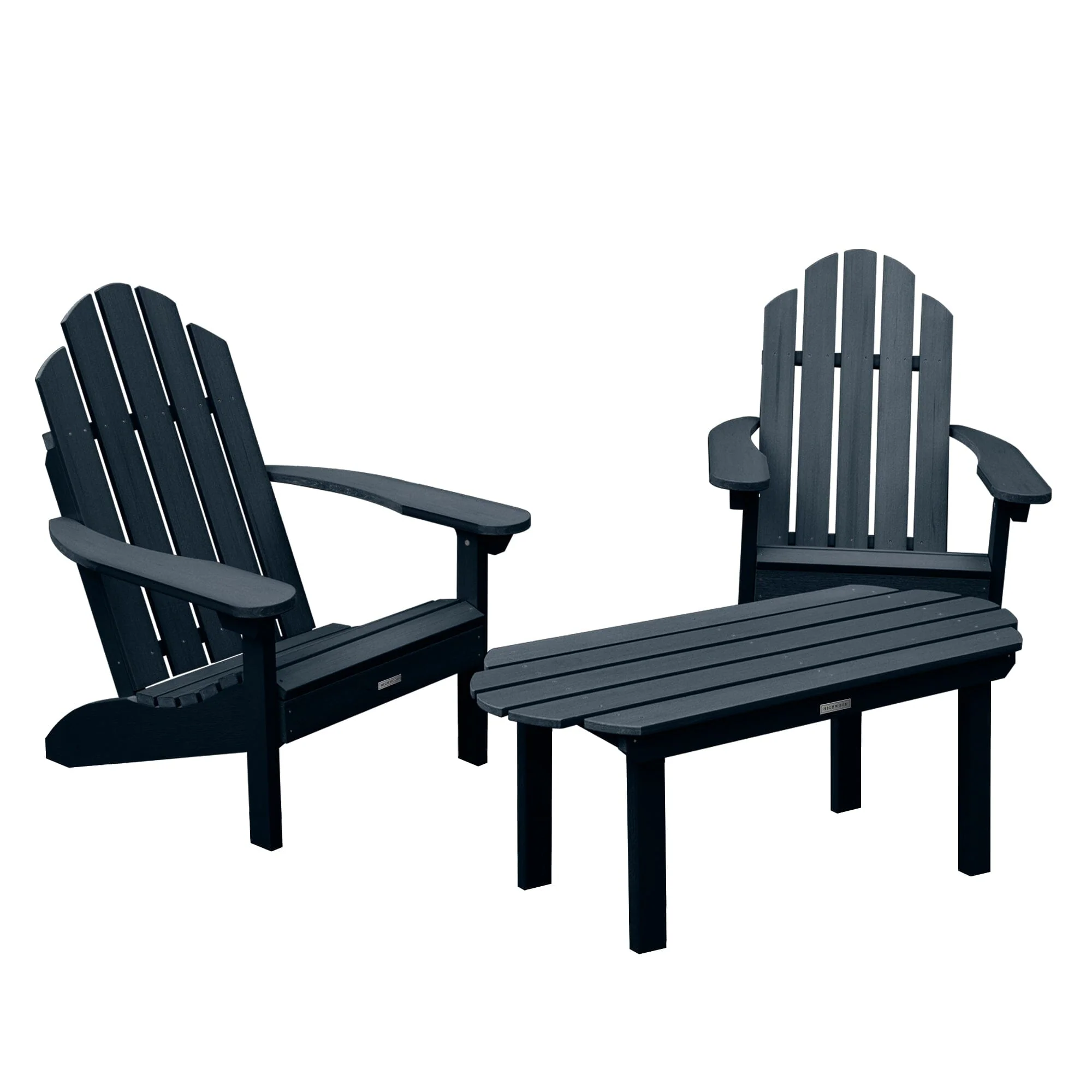 2 Westport Adirondack Chairs with 1 Westport Conversation Table - Image 13