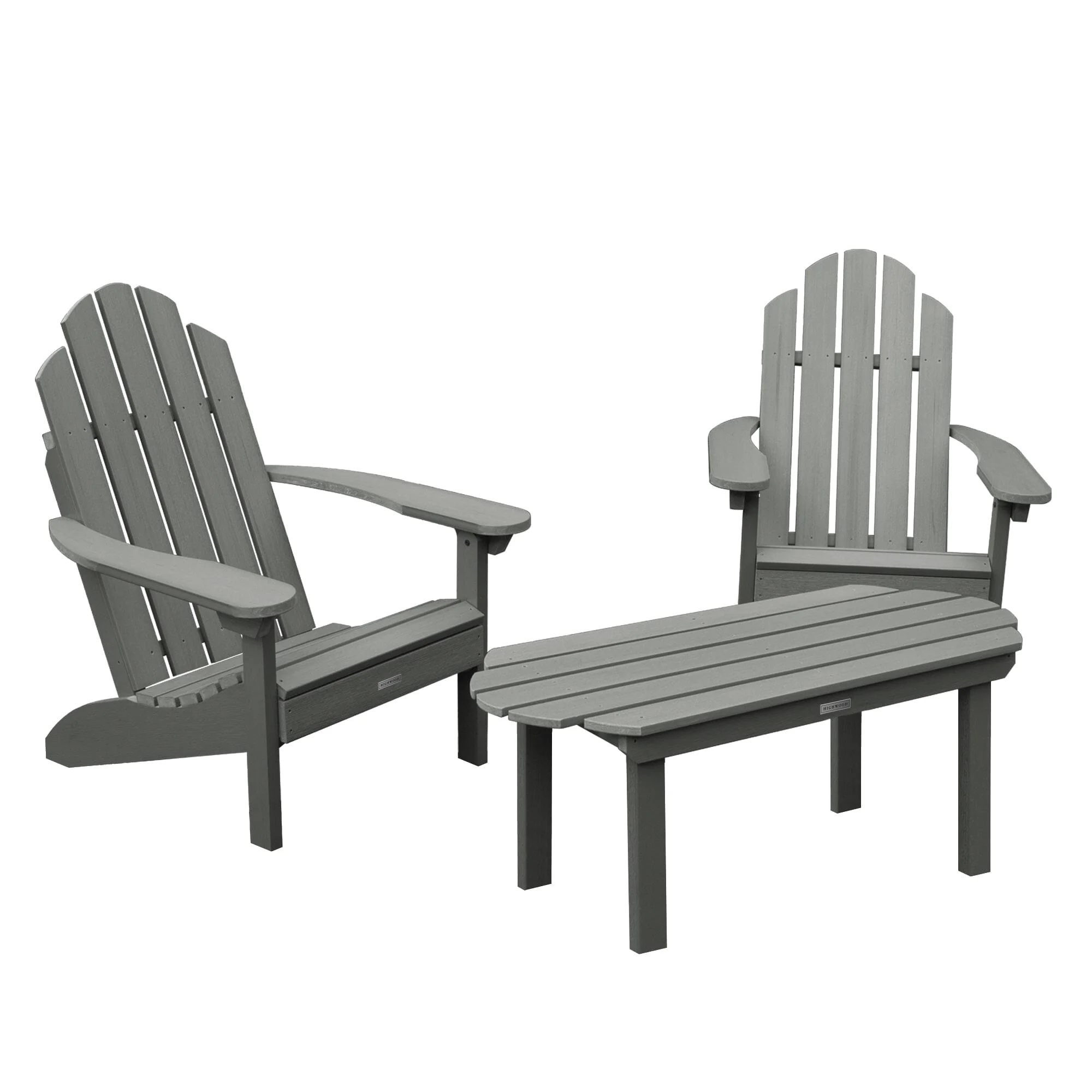 2 Westport Adirondack Chairs with 1 Westport Conversation Table - Image 15