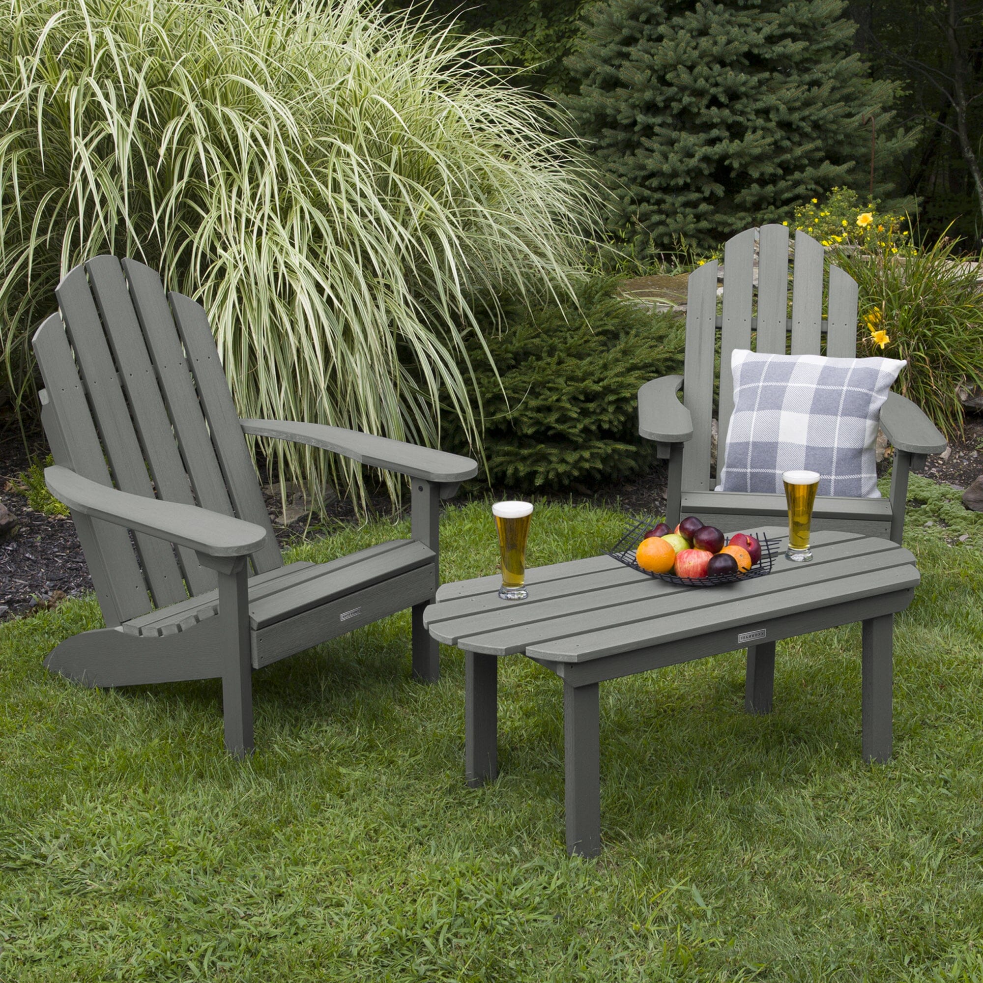 2 Westport Adirondack Chairs with 1 Westport Conversation Table - Image 16