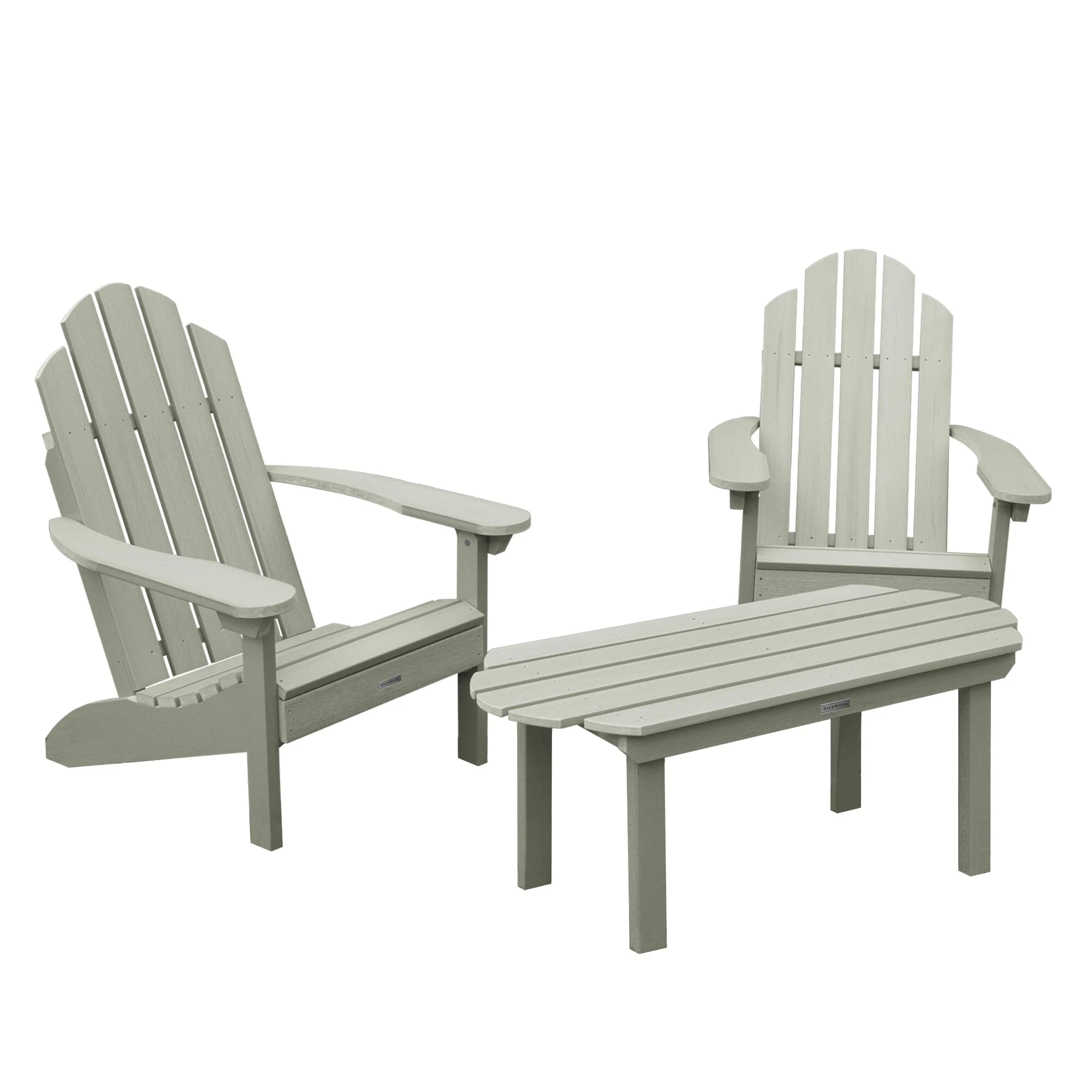 2 Westport Adirondack Chairs with 1 Westport Conversation Table - Image 17