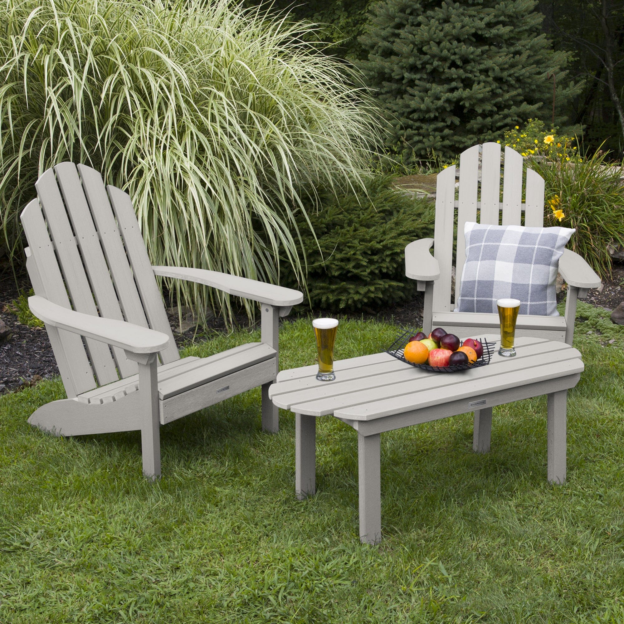 2 Westport Adirondack Chairs with 1 Westport Conversation Table - Image 20