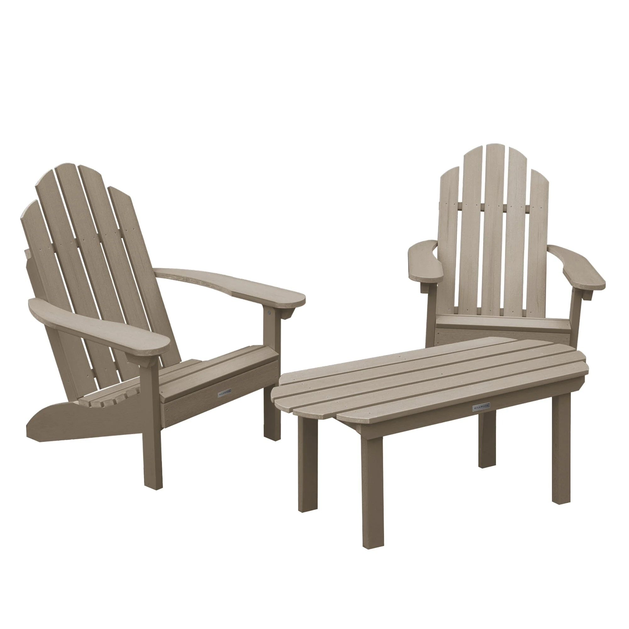 2 Westport Adirondack Chairs with 1 Westport Conversation Table - Image 21