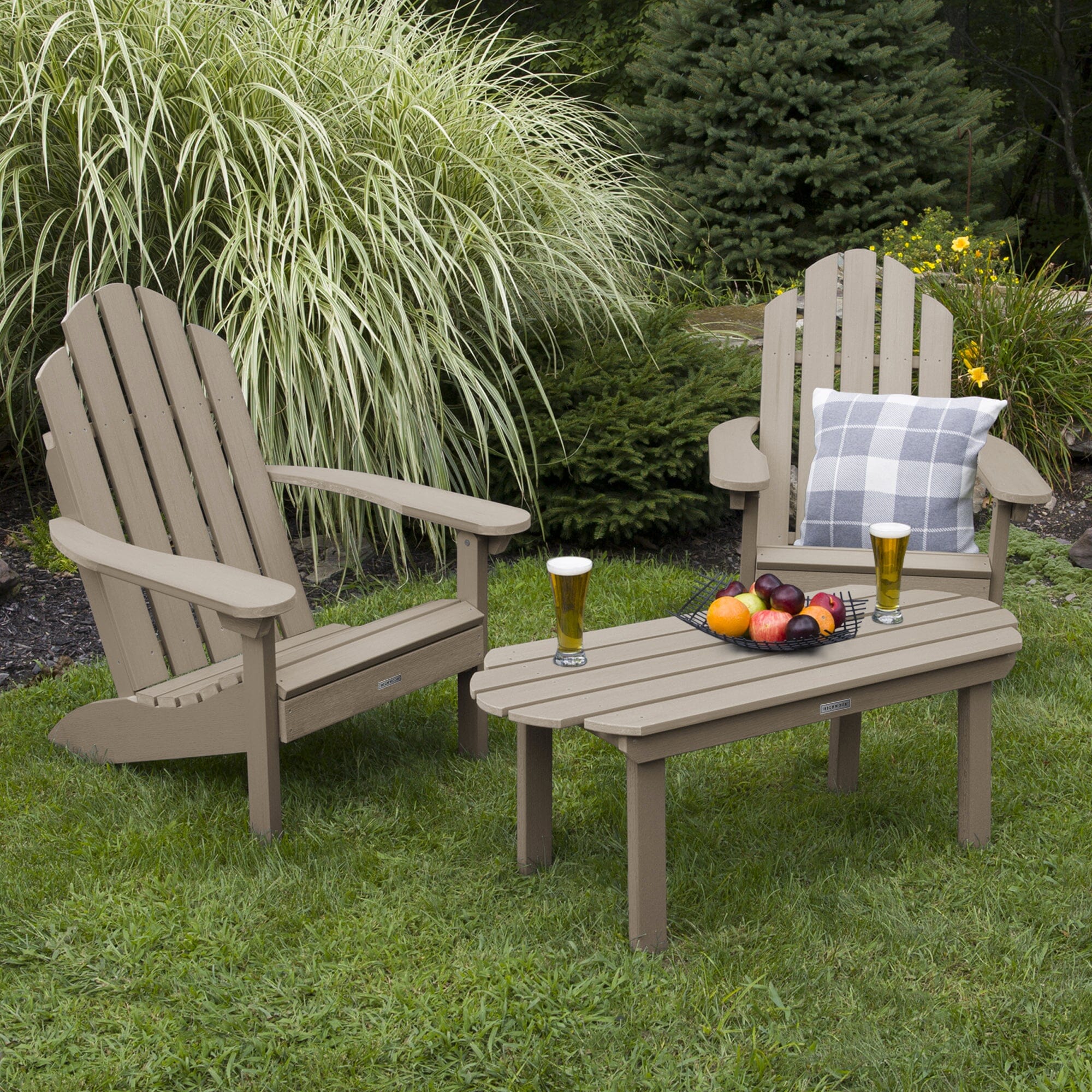 2 Westport Adirondack Chairs with 1 Westport Conversation Table - Image 22