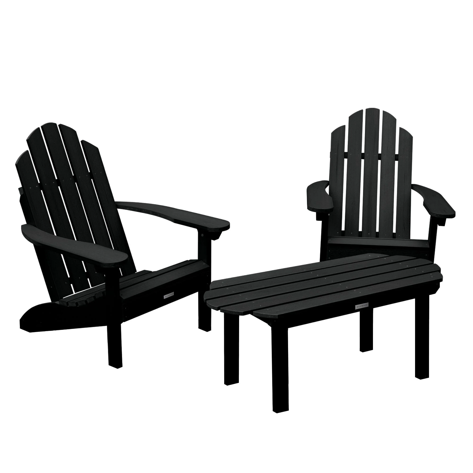 2 Westport Adirondack Chairs with 1 Westport Conversation Table - Image 3