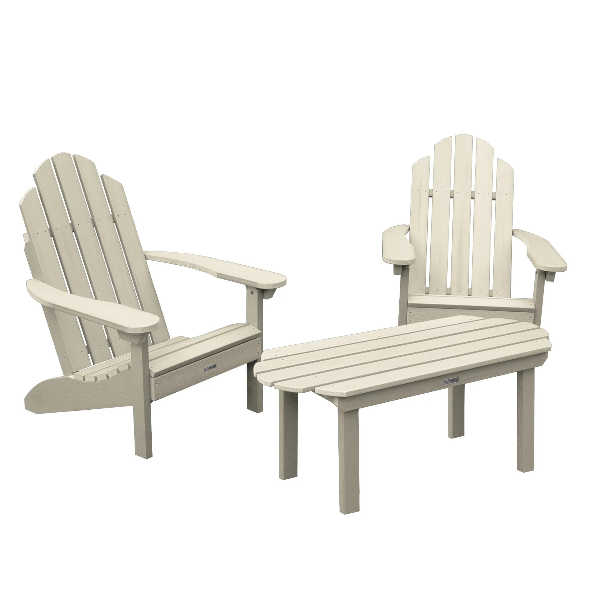 2 Westport Adirondack Chairs with 1 Westport Conversation Table - Image 7