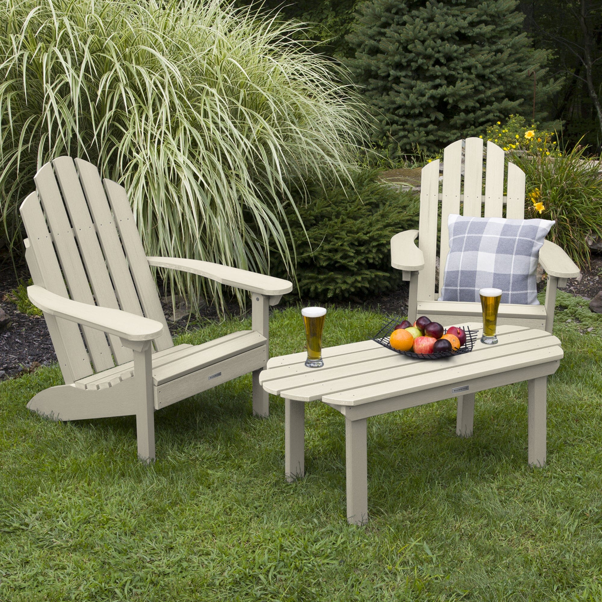 2 Westport Adirondack Chairs with 1 Westport Conversation Table - Image 8