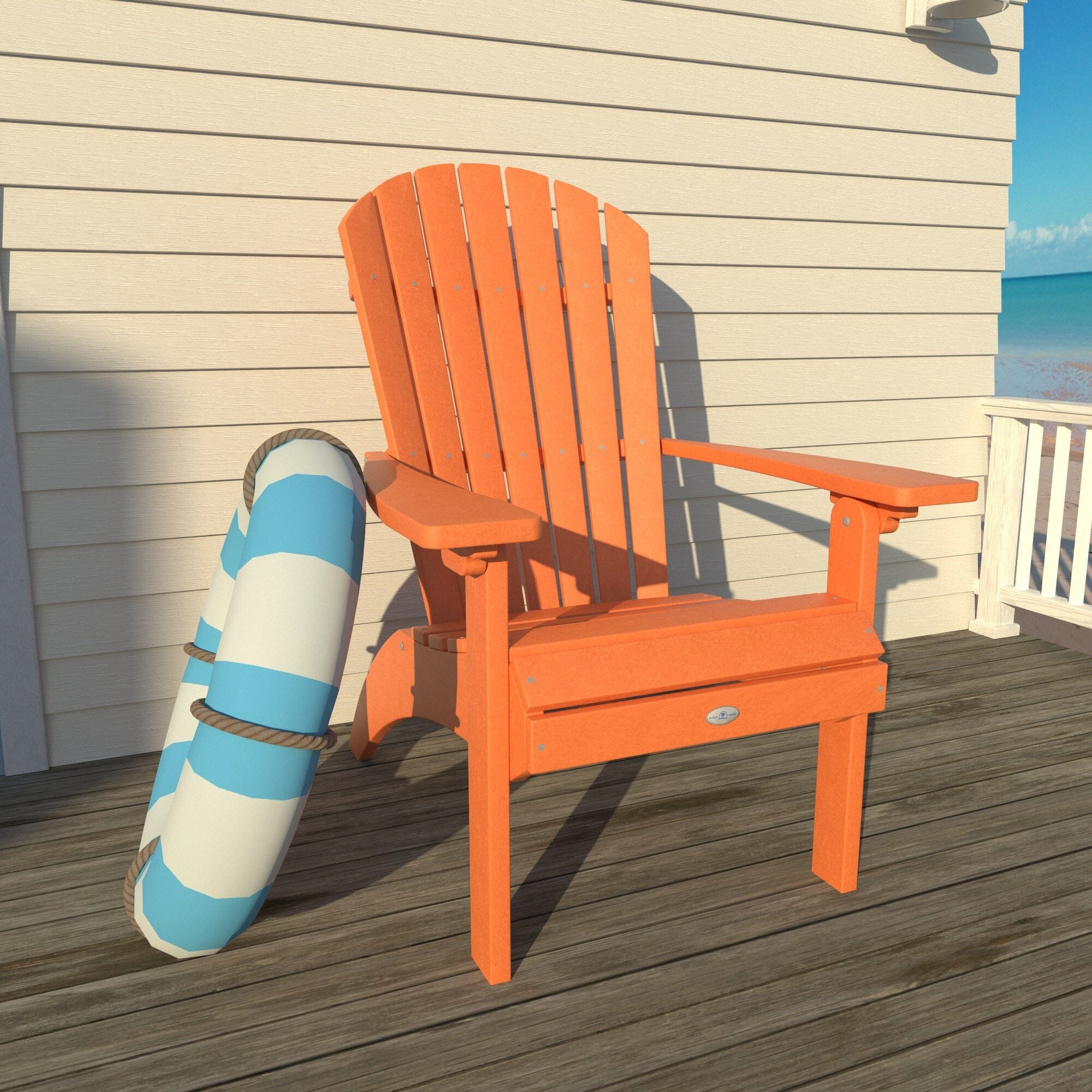 Waterfall Comfort Height Adirondack Chair - Image 10