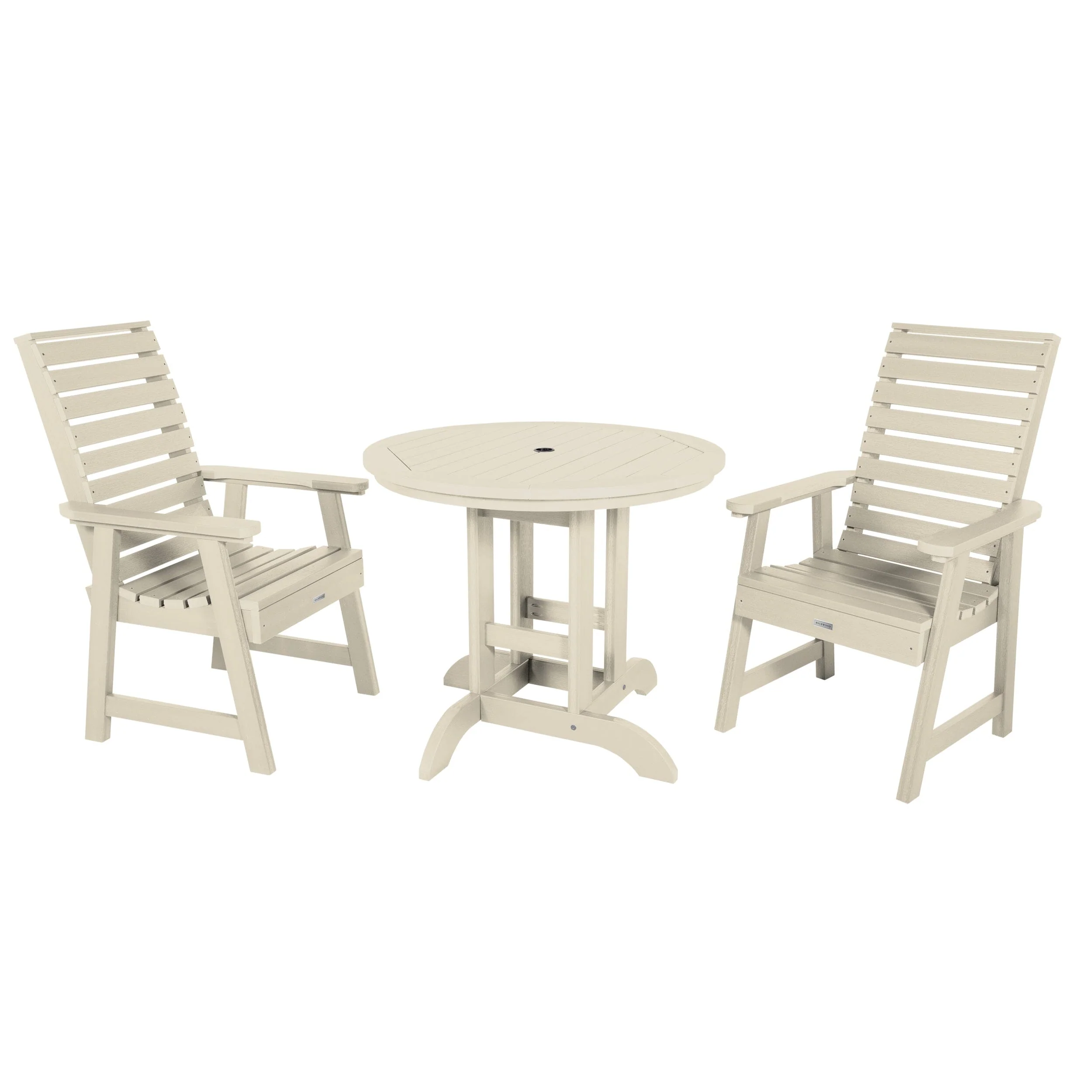 Weatherly 3pc 36in Round Dining Set - Dining Height - Image 16