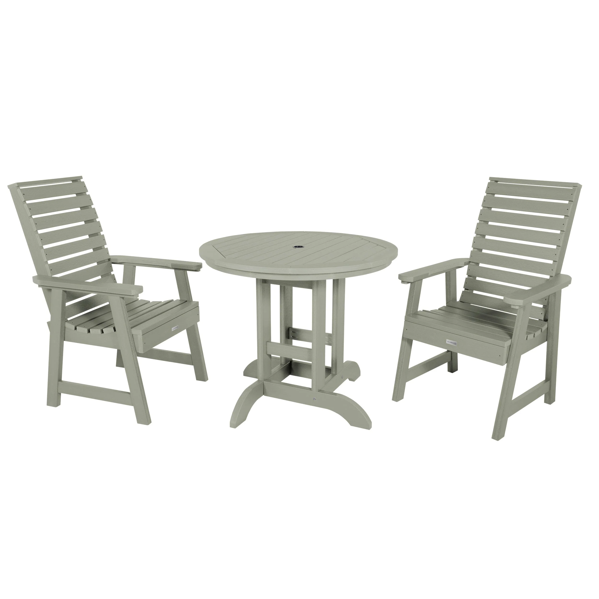 Weatherly 3pc 36in Round Dining Set - Dining Height - Image 25