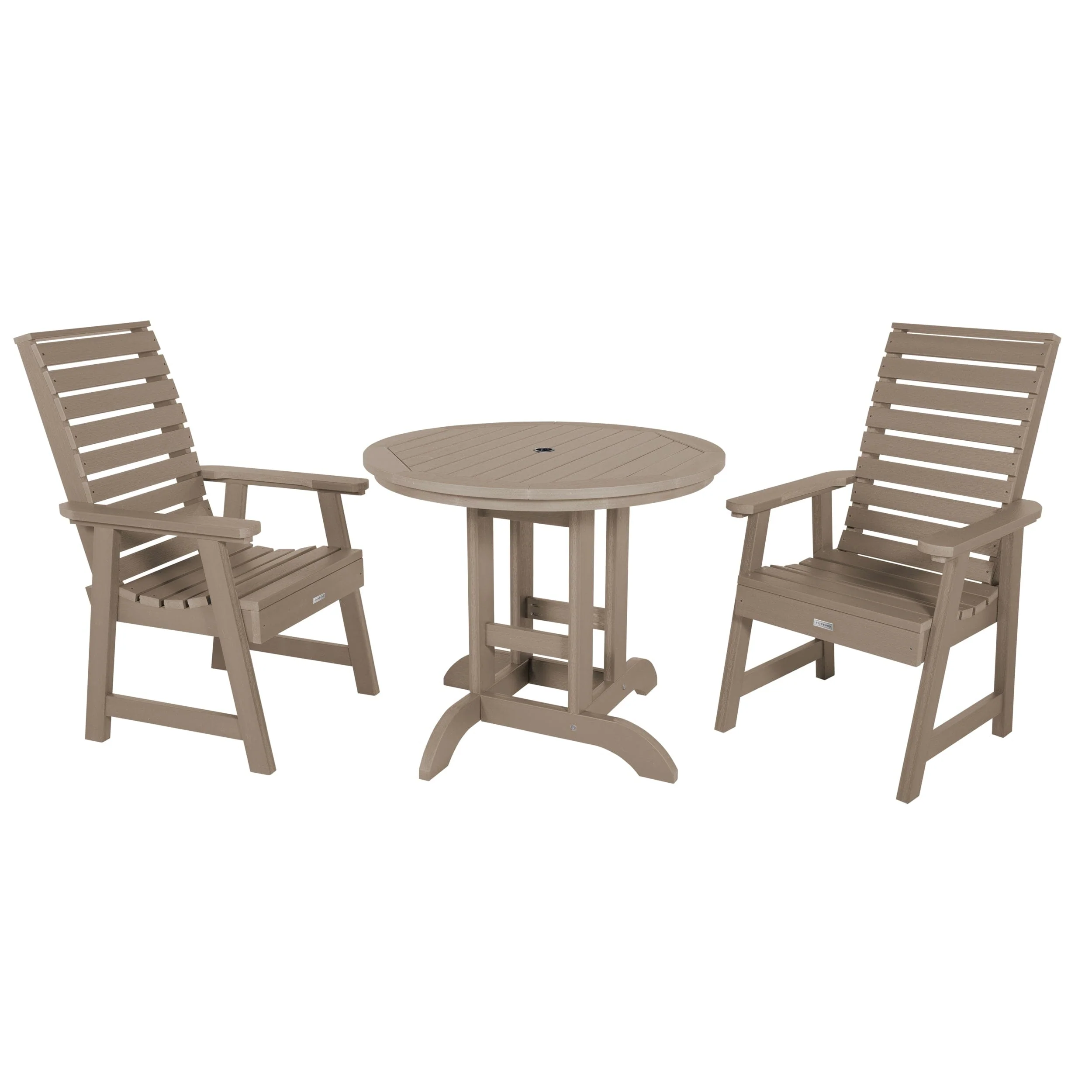 Weatherly 3pc 36in Round Dining Set - Dining Height - Image 31