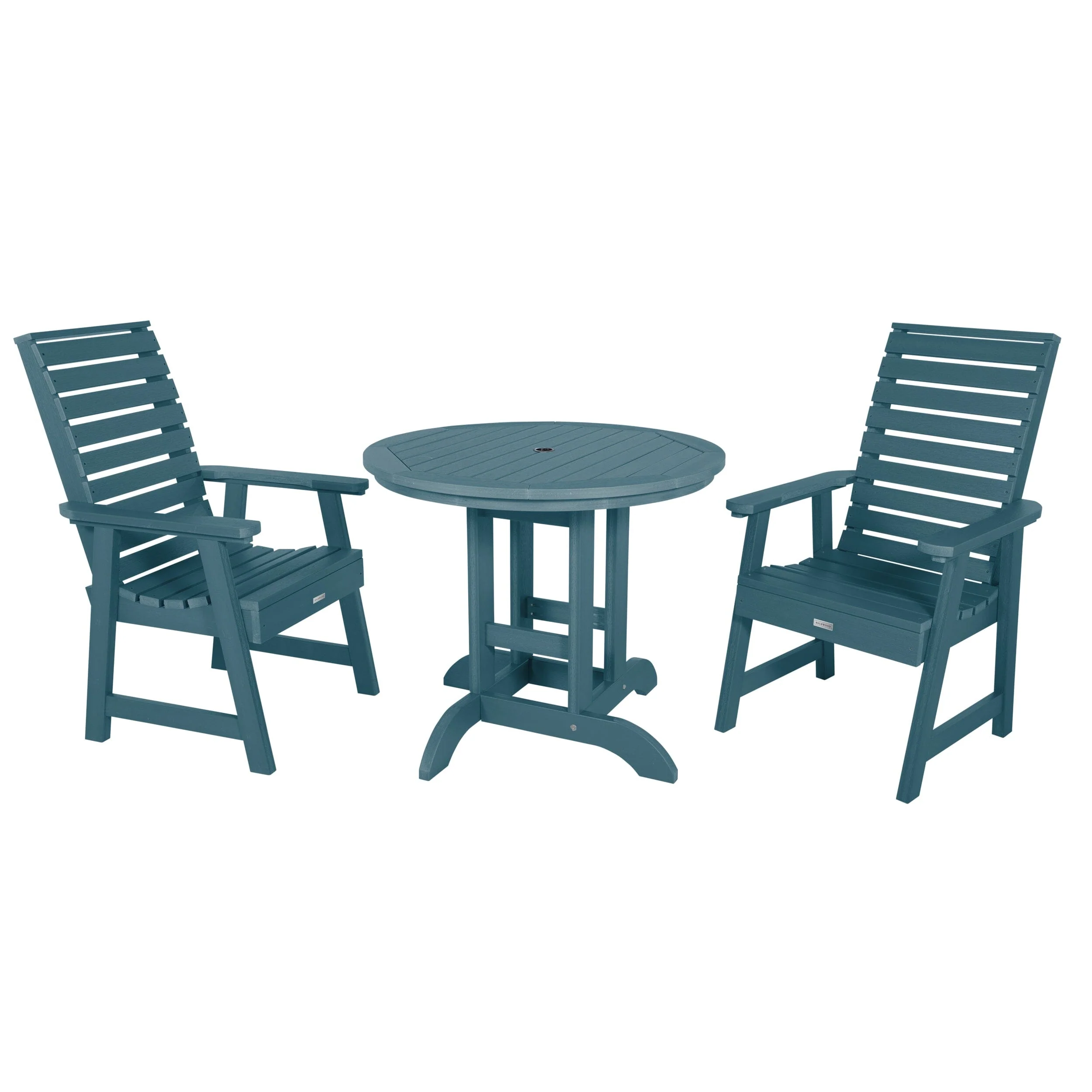 Weatherly 3pc 36in Round Dining Set - Dining Height - Image 4