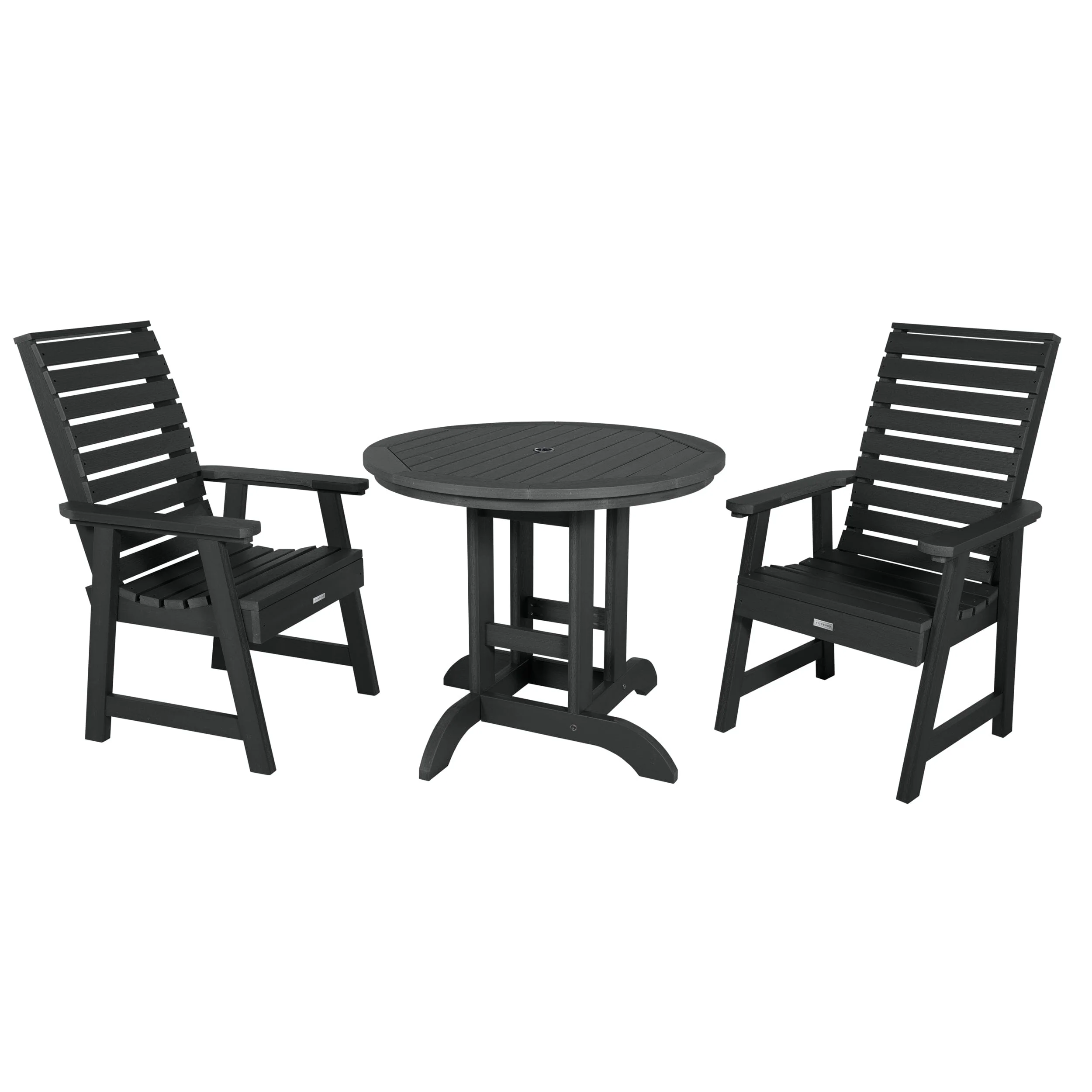 Weatherly 3pc 36in Round Dining Set - Dining Height - Image 7