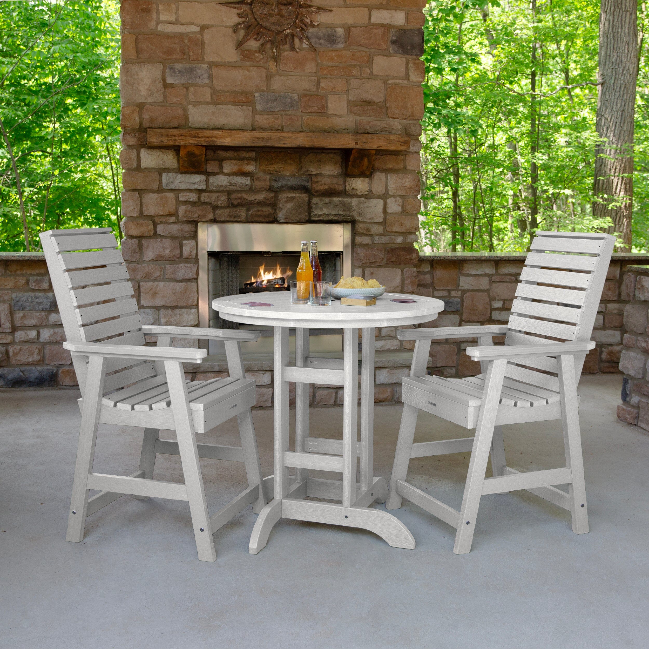 Weatherly 3pc 36in Round Dining Set - Counter Height - Image 10